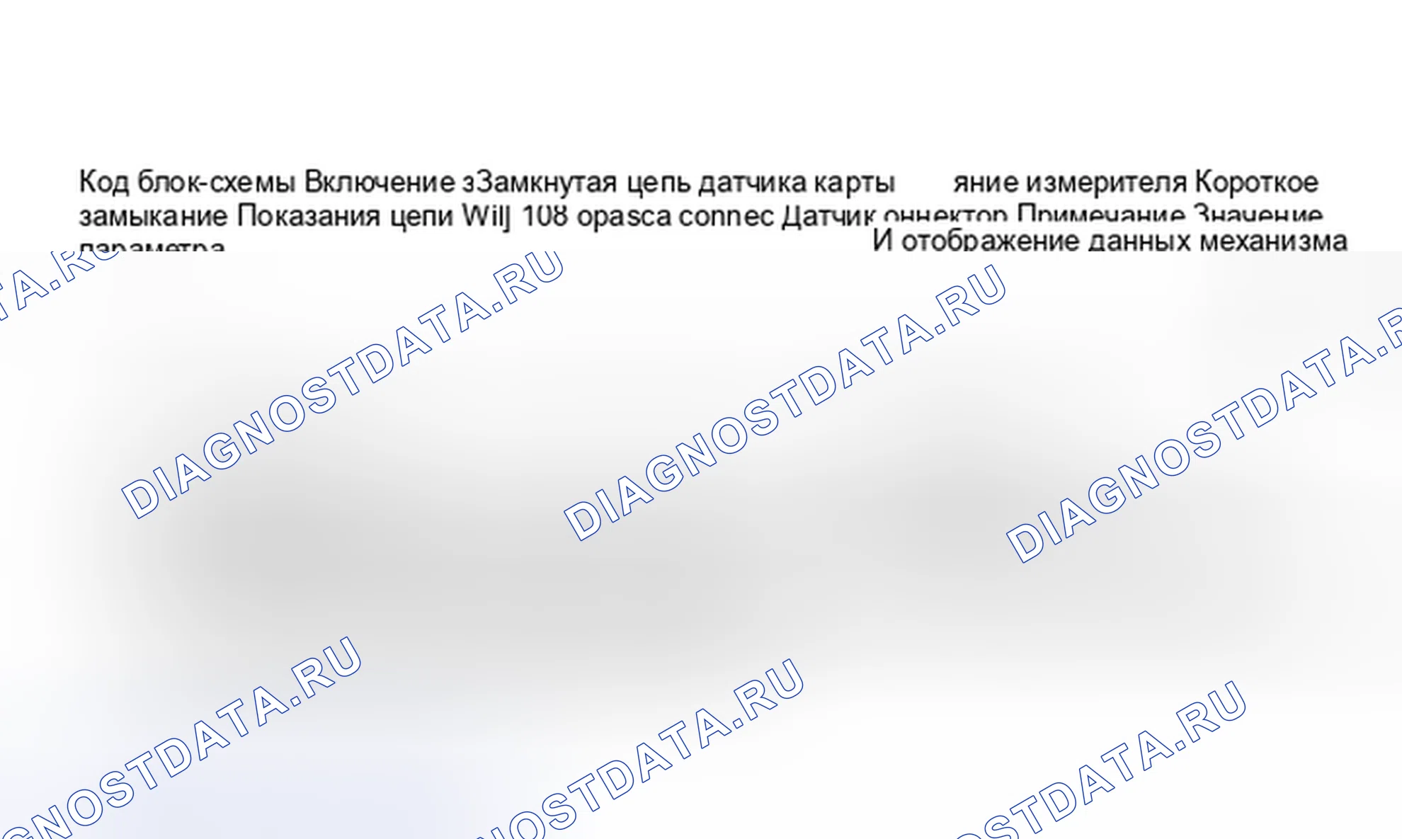 Рис. 147: Блок-схема, код 31 - замкнутая схема датчика карты. Cadillac Seville II