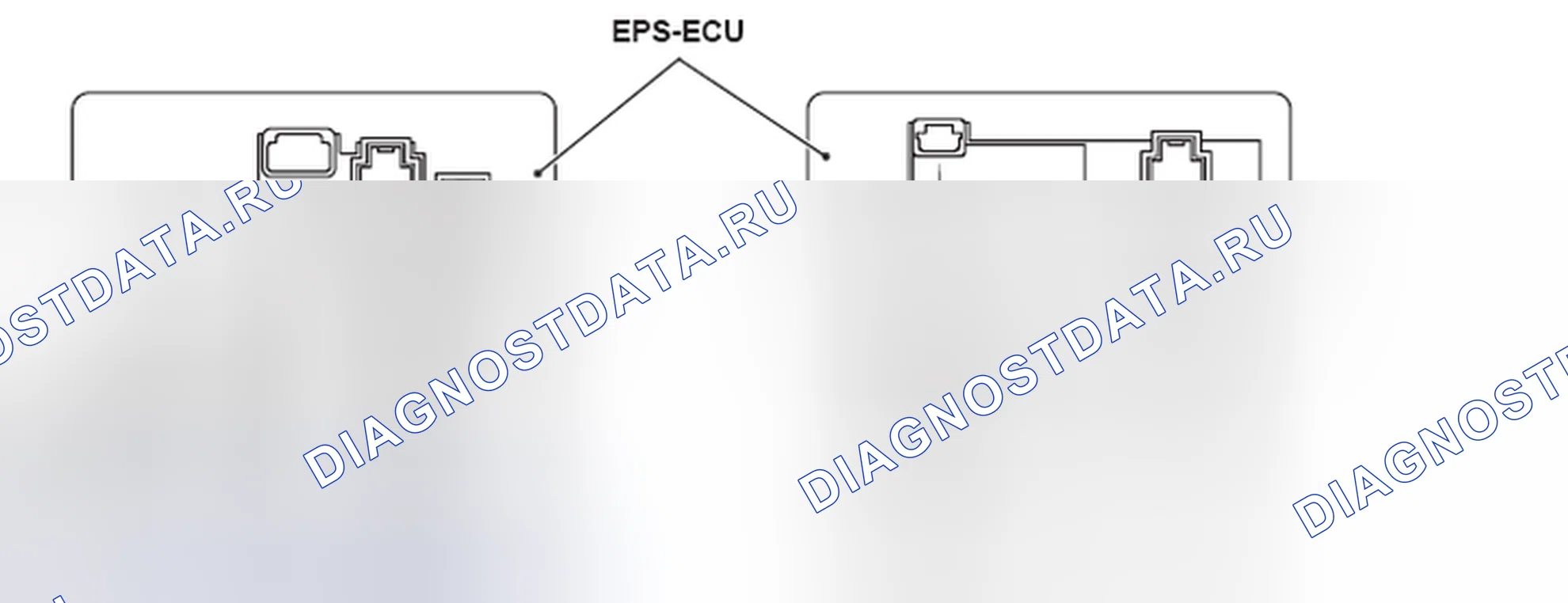 Рис. 21: ПРОВЕРКА НА EPS-ECU. Mercedes-Benz CLA-класс C117/X117 рестайлинг