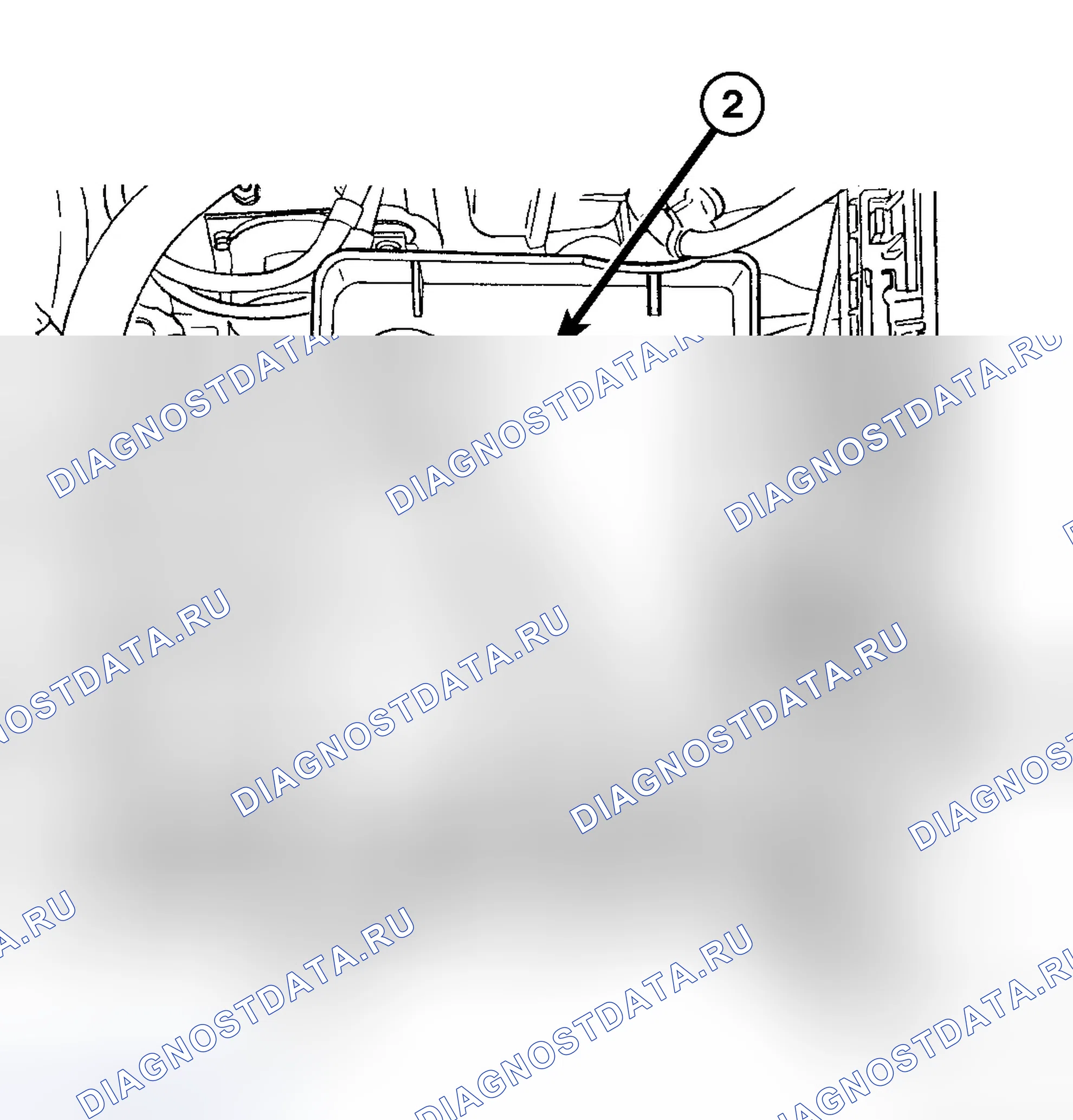 Рис. 3: ДЕМОНТАЖ. Chrysler Pacifica CS
