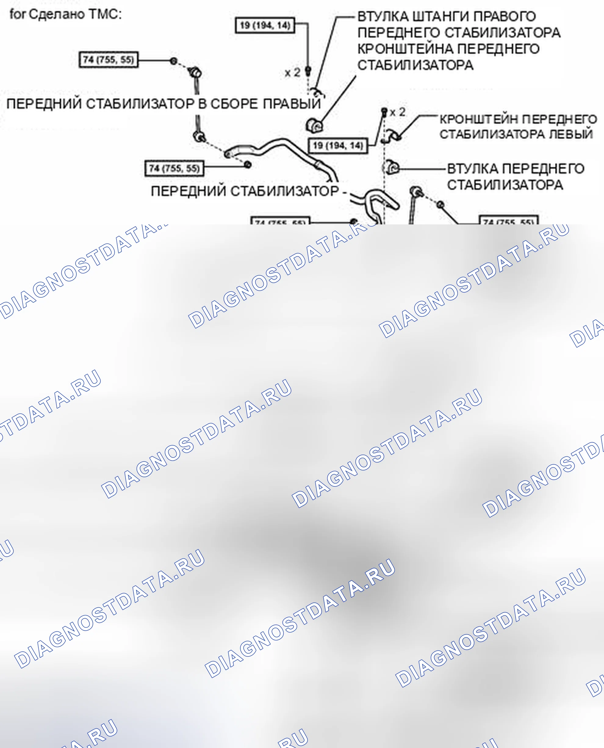 Рис. 75: ИЛЛЮСТРАЦИЯ. Toyota Corolla X рестайлинг