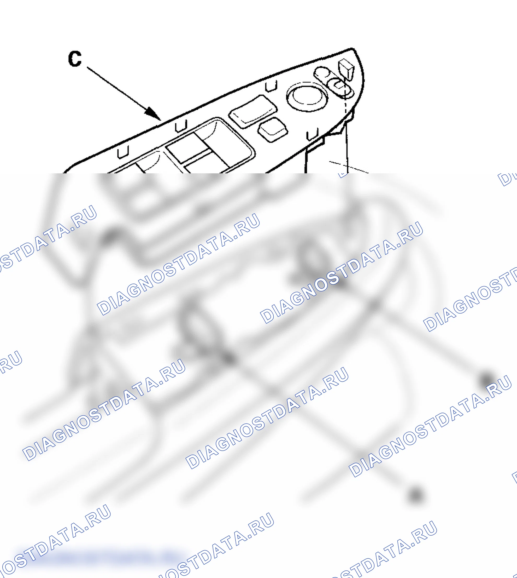 Рис. 41: Замена главного переключателя. Honda Odyssey III