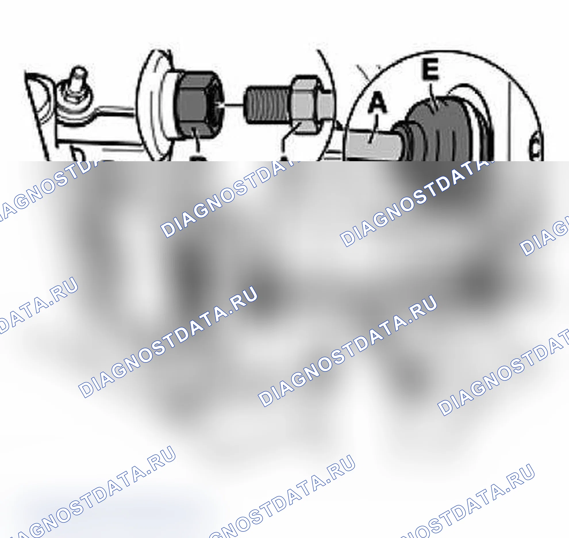 Рис. 15: Установка. Audi A4 B6