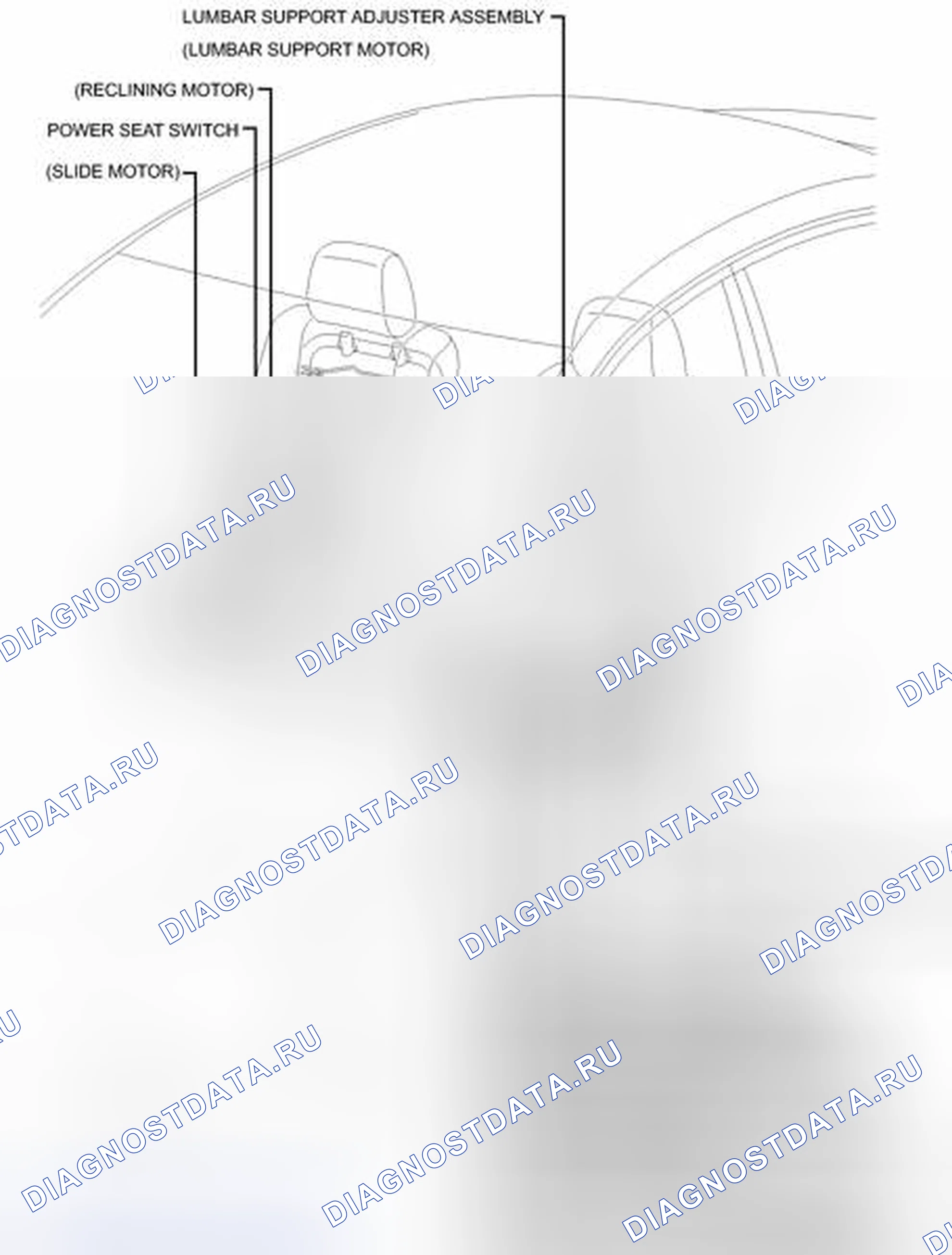 Рис. 161: ИЛЛЮСТРАЦИЯ. Toyota Avalon XX30 рестайлинг 2