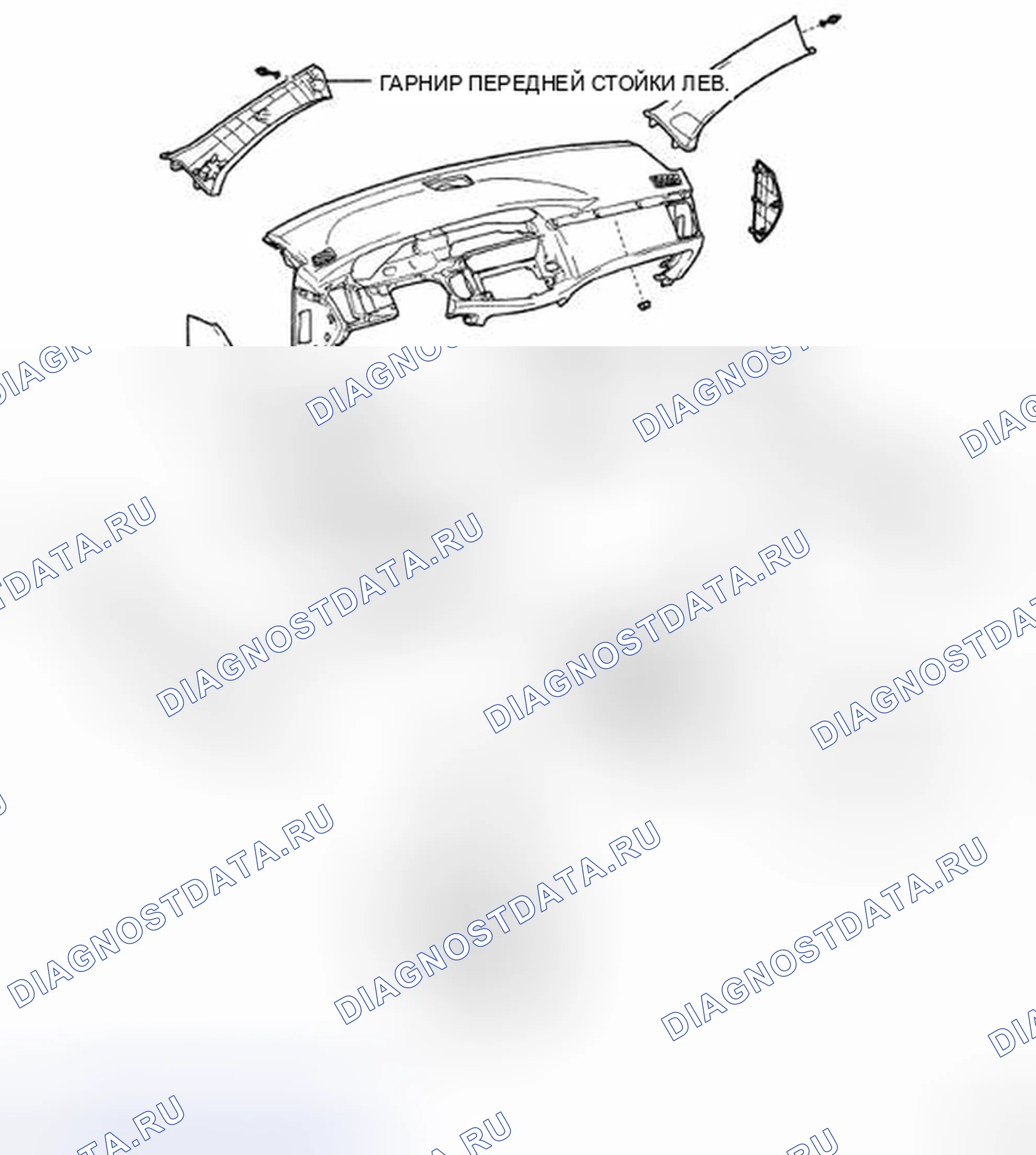 Рис. 83. Toyota Avalon XX30 рестайлинг