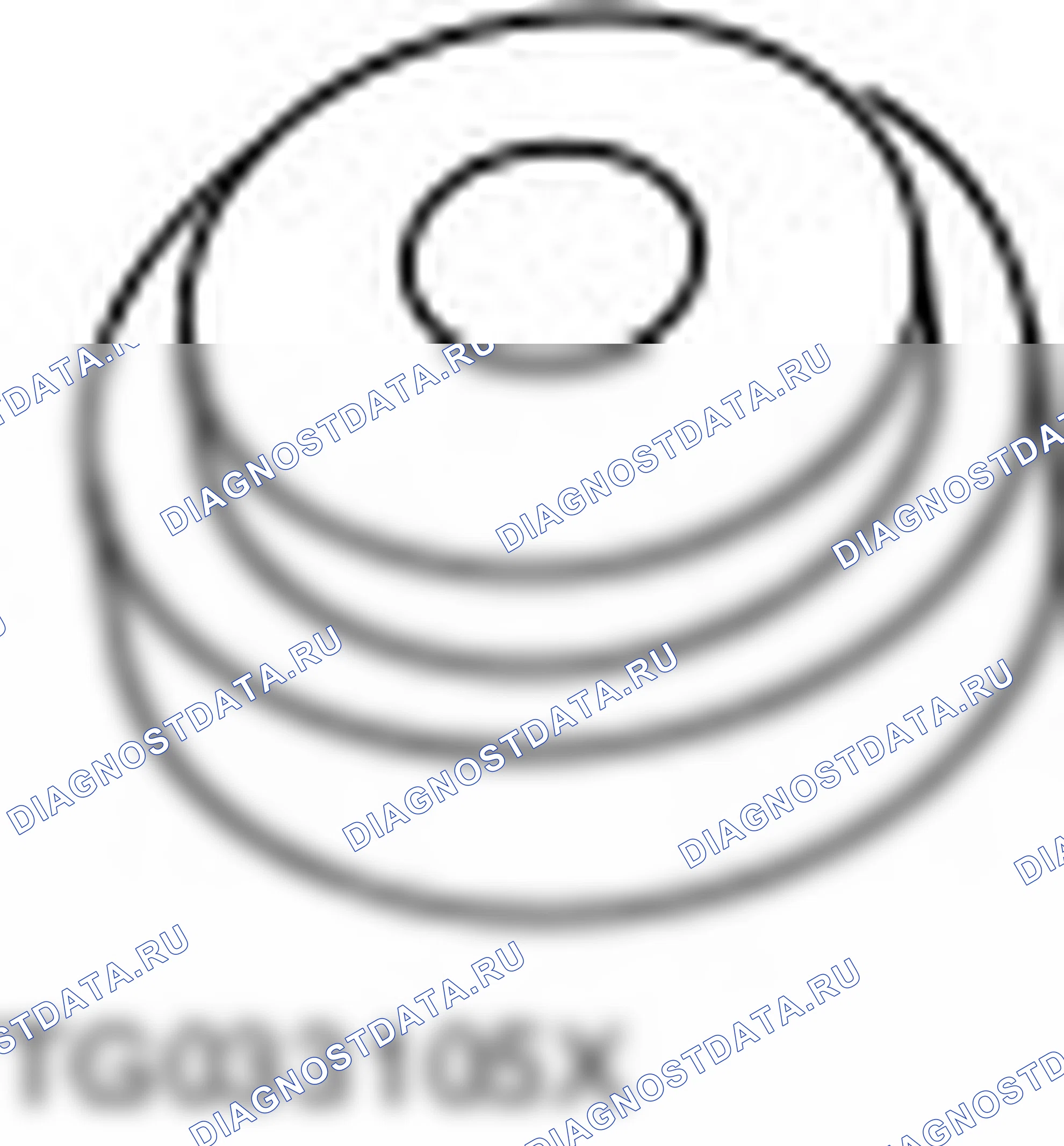 49 G033 105 — Кронштейн держателя корпуса дифференциала. Ford Ranger II