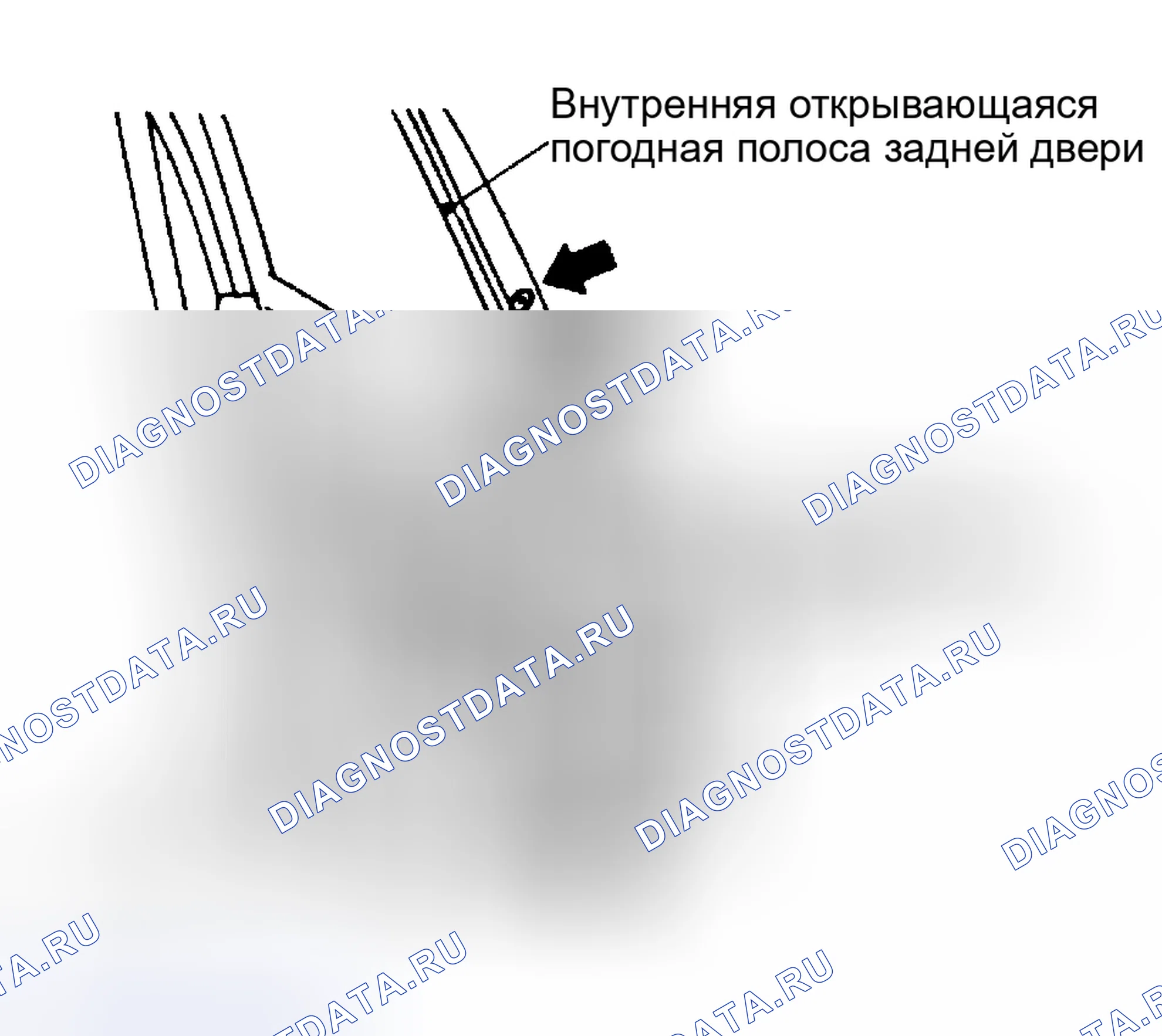 Рис. 15: Точки удаления. Mitsubishi Galant VI