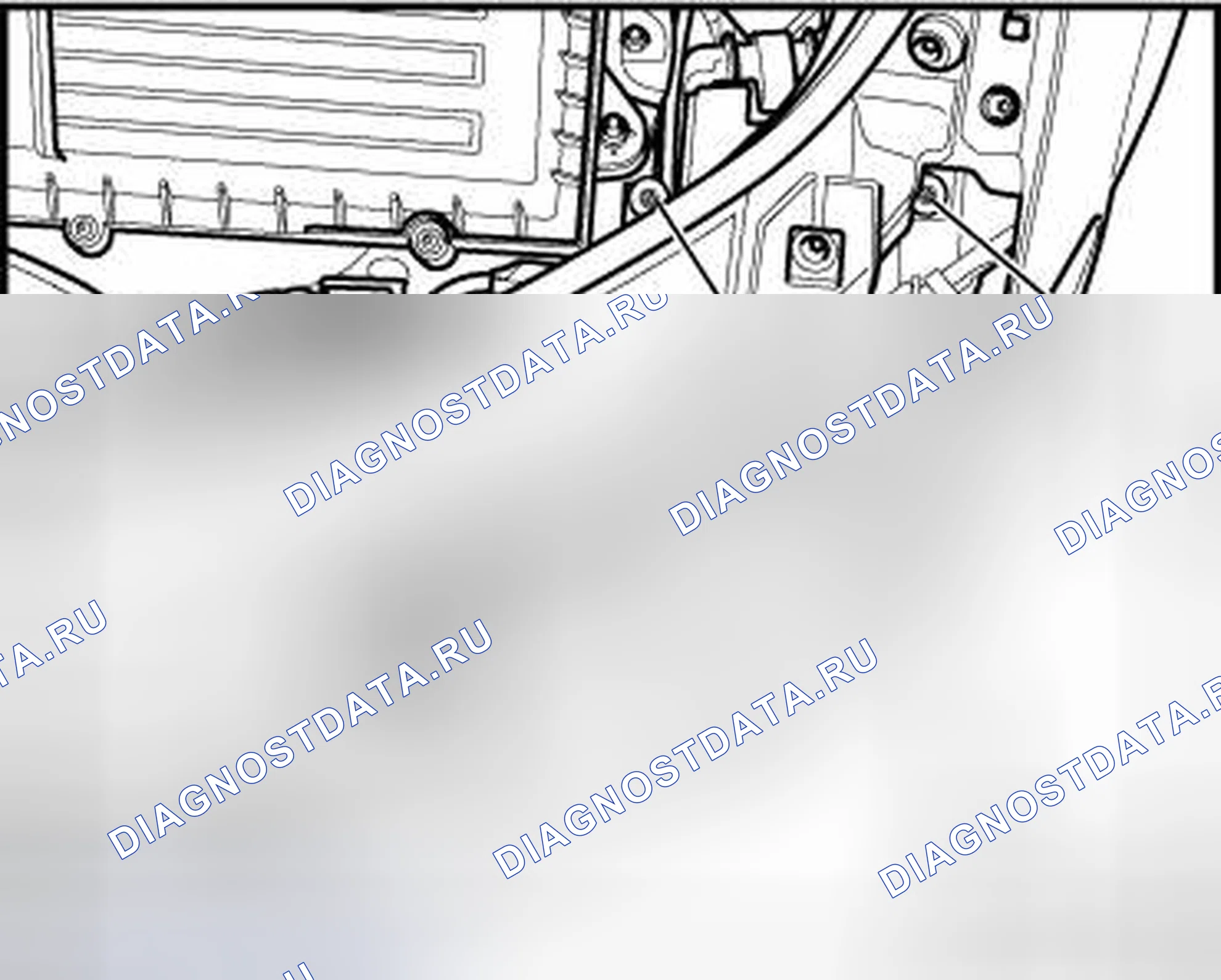 Рис. 140: Регулировка левой фары. Volkswagen Jetta V
