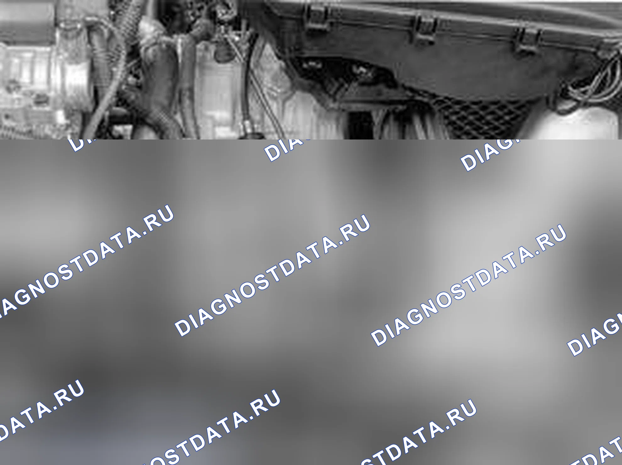 Рис. 332: Снятие троса селектора передач. Volvo XC70 I рестайлинг