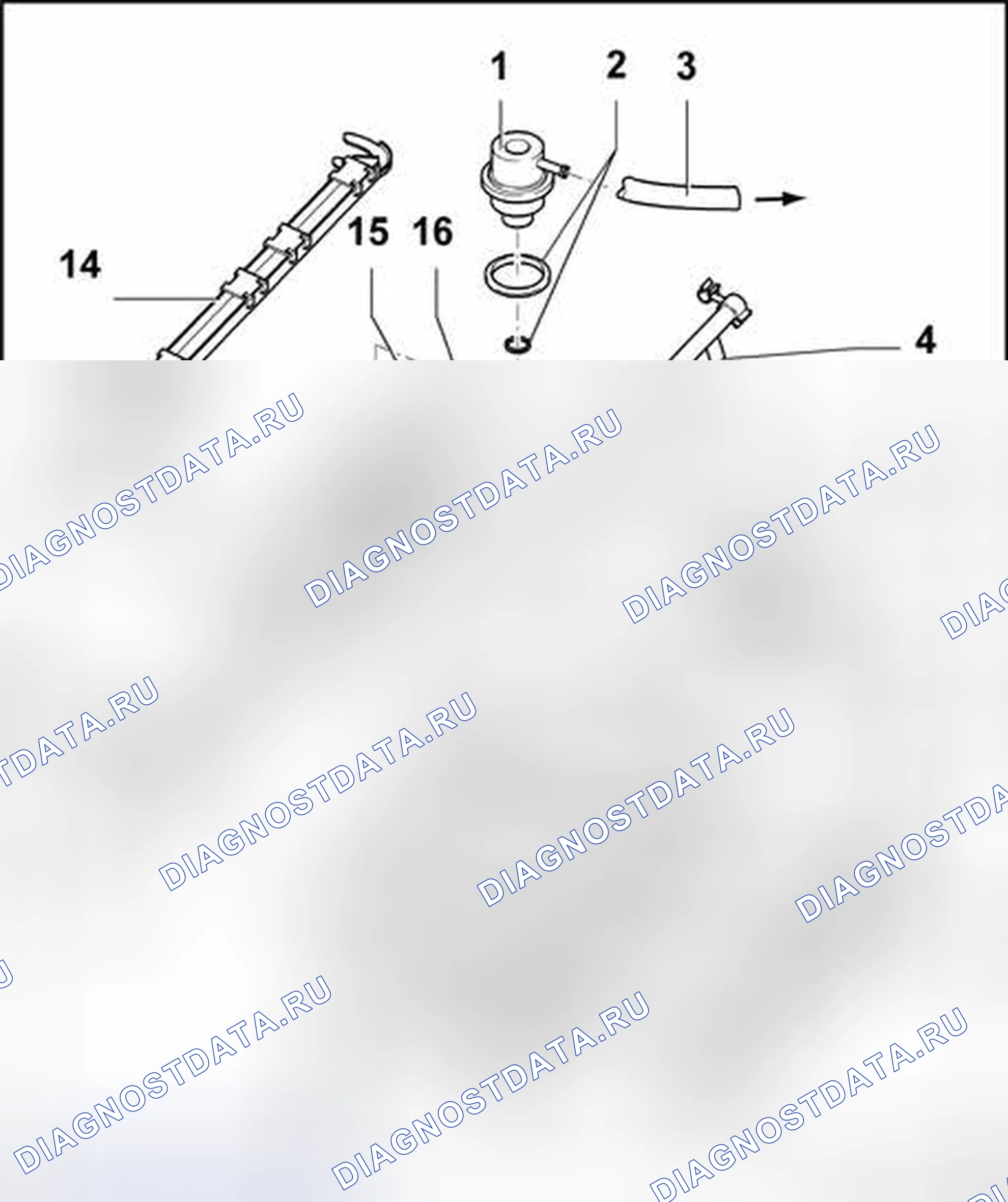 Рис. 53: Коды двигателей AVH, AZG. Volkswagen Golf Mk4