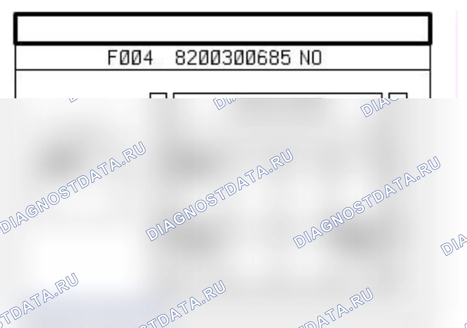 Распиновка разъёма 1106 — Выкл. сист. стабилиз. траектории. Renault Scenic III
