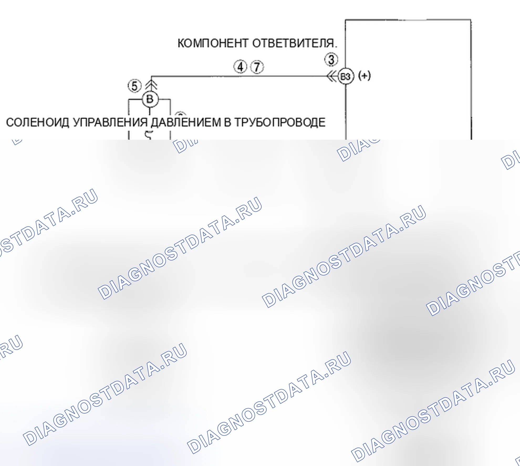 Рис. 303: расшифровка кода ошибки P0962:00 [хтагх1, хтегх2] AW6A-EL AW6AX-EL. Mazda CX-7 I рестайлинг