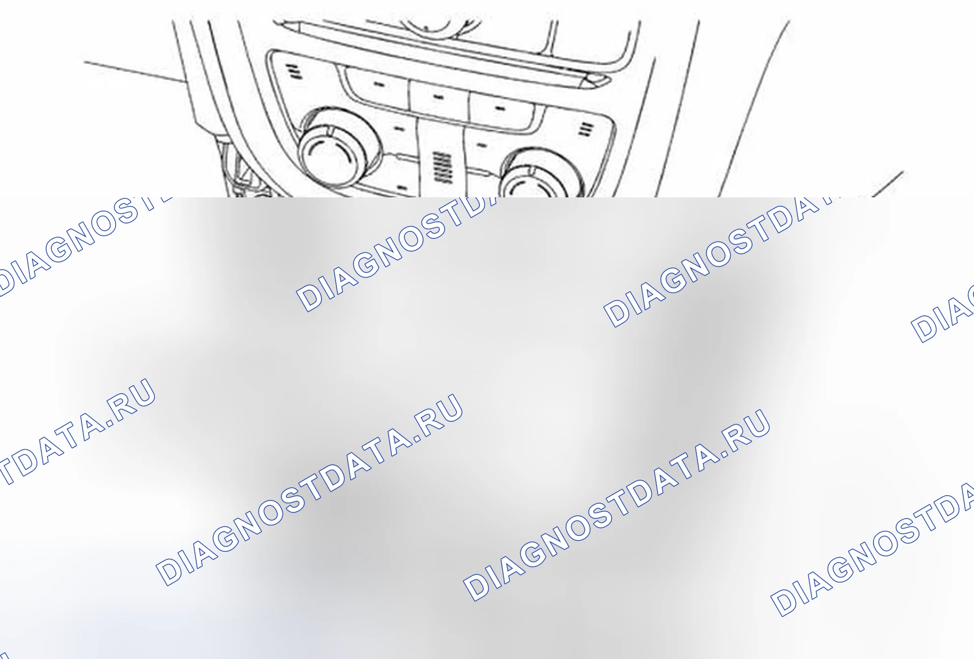 Рис. 122: Замена вкладыша отсека консоли переднего пола (Encore). Buick Encore I