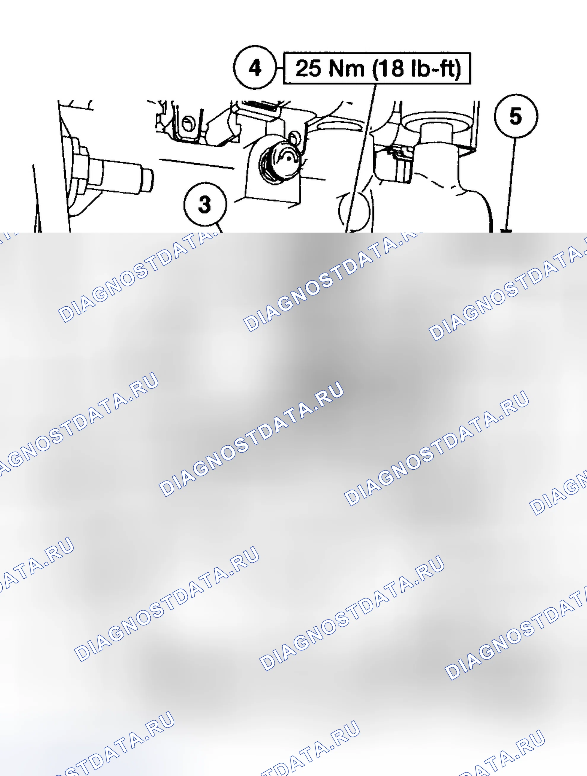 Рис. 29: Демонтаж и монтаж. Ford Explorer III