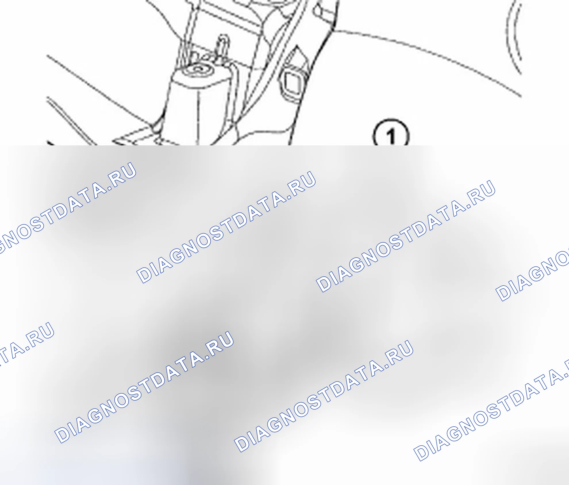 Рис. 34: ТРАНСПОНДЕР ДАВЛЕНИЯ В ШИНАХ - ЗАДНИЙ. Dodge Caliber I