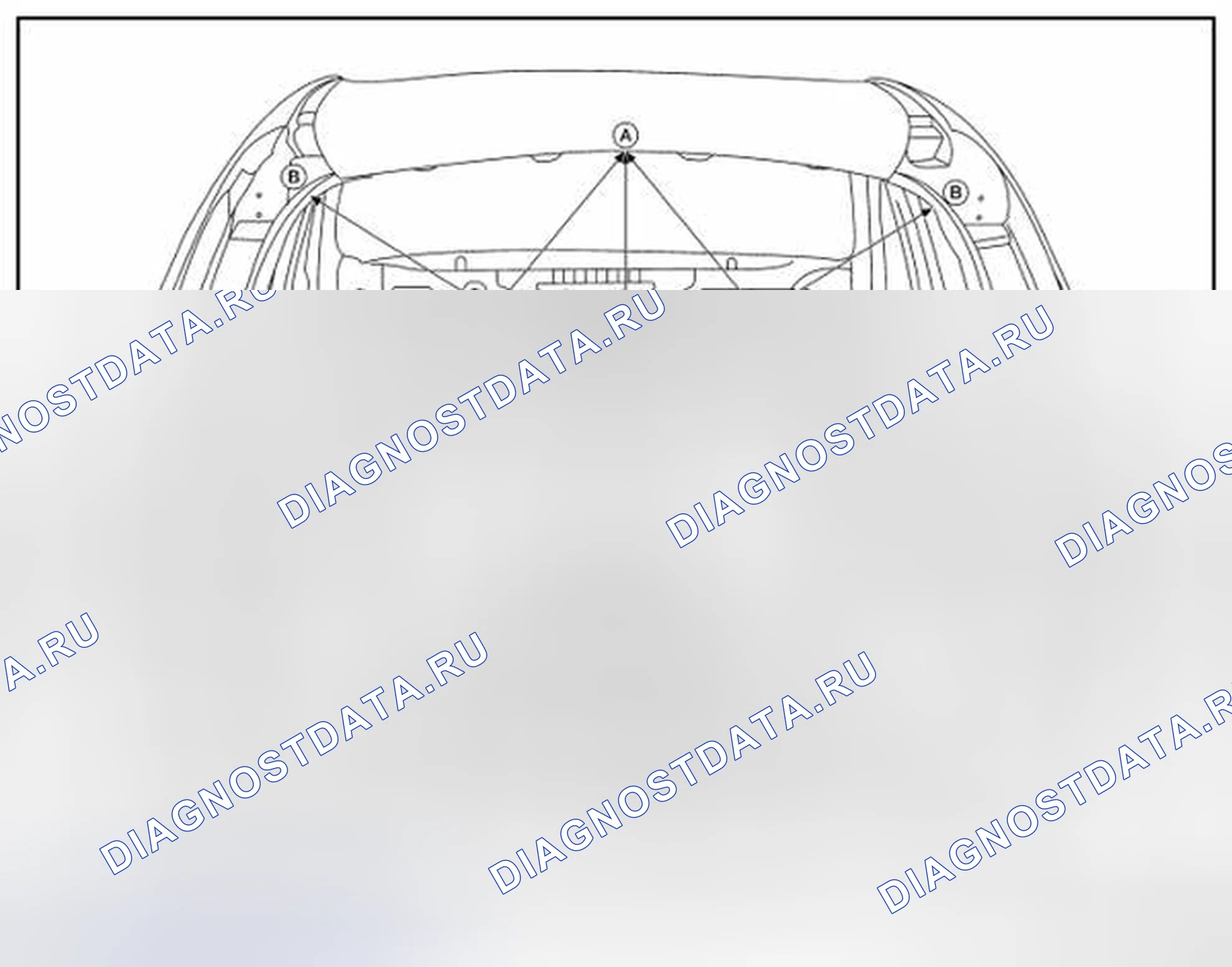 Рис. 390: ИЗМЕРЕНИЕ. Nissan Pathfinder IV рестайлинг