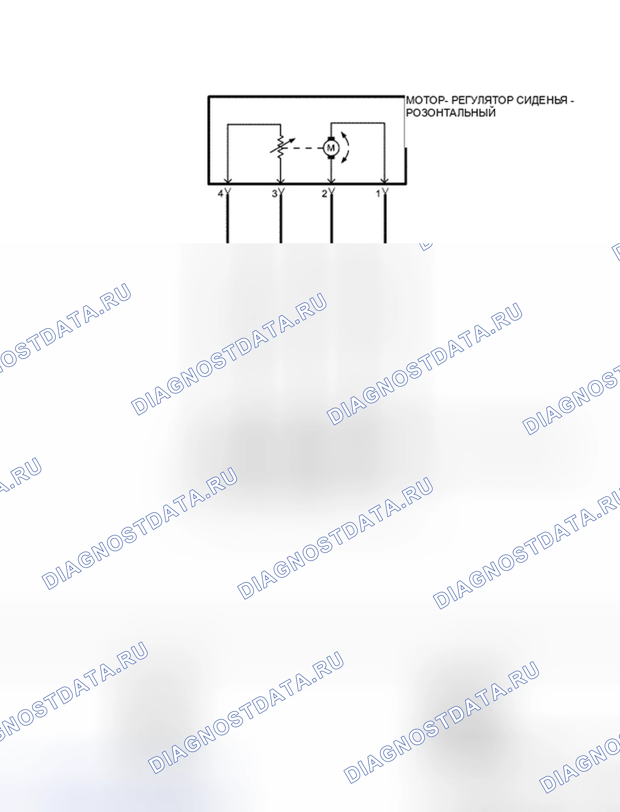 Рис. 19: Принципиальная схема. Chrysler Town & Country V