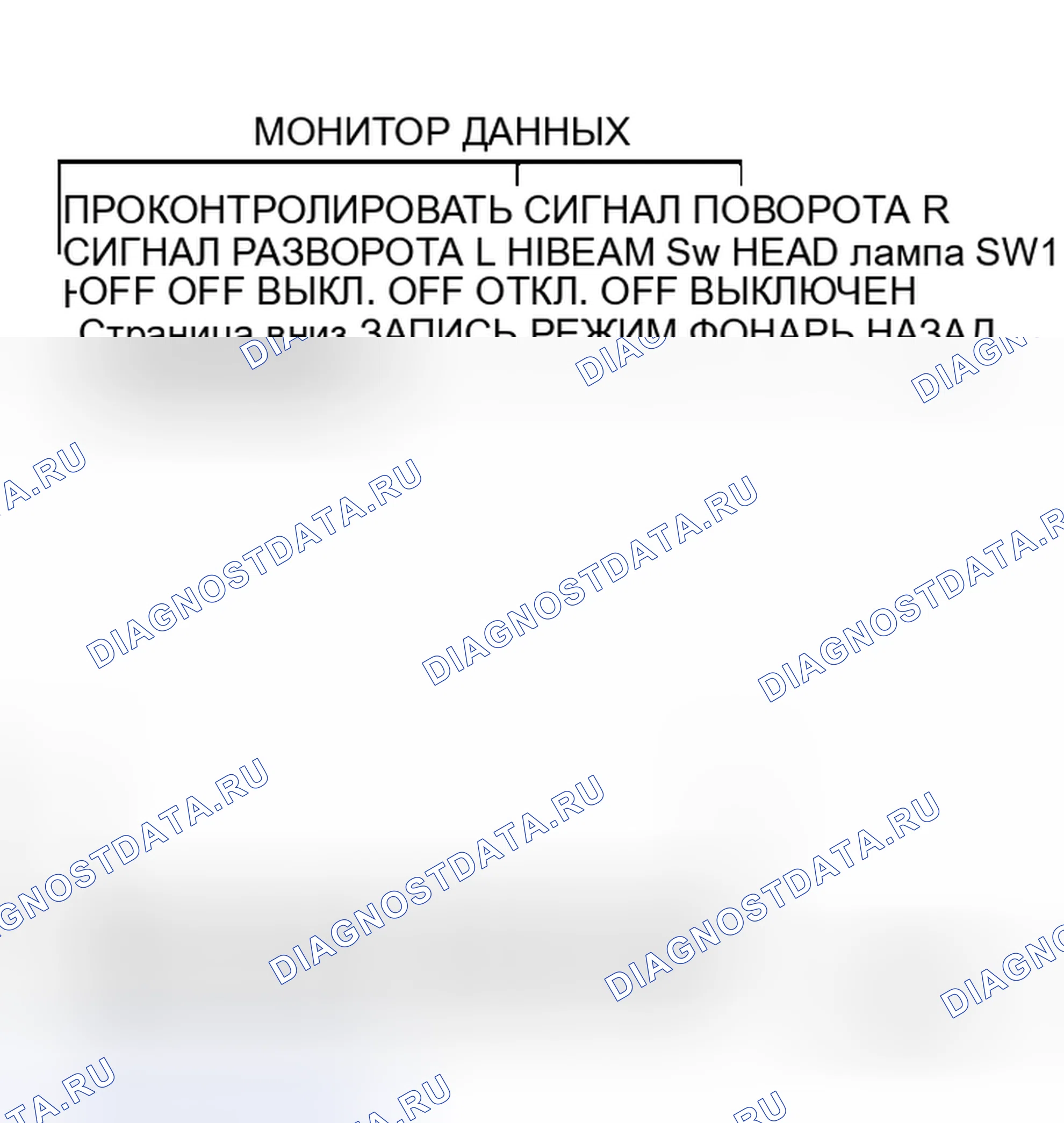 Рис. 123: Проверка комбинированного переключателя. Honda Jazz AA I