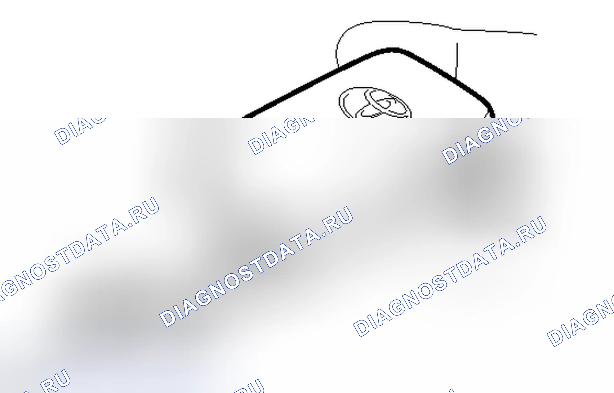 Рис. 475: ДЕМОНТАЖ. Toyota Camry XV40 рестайлинг