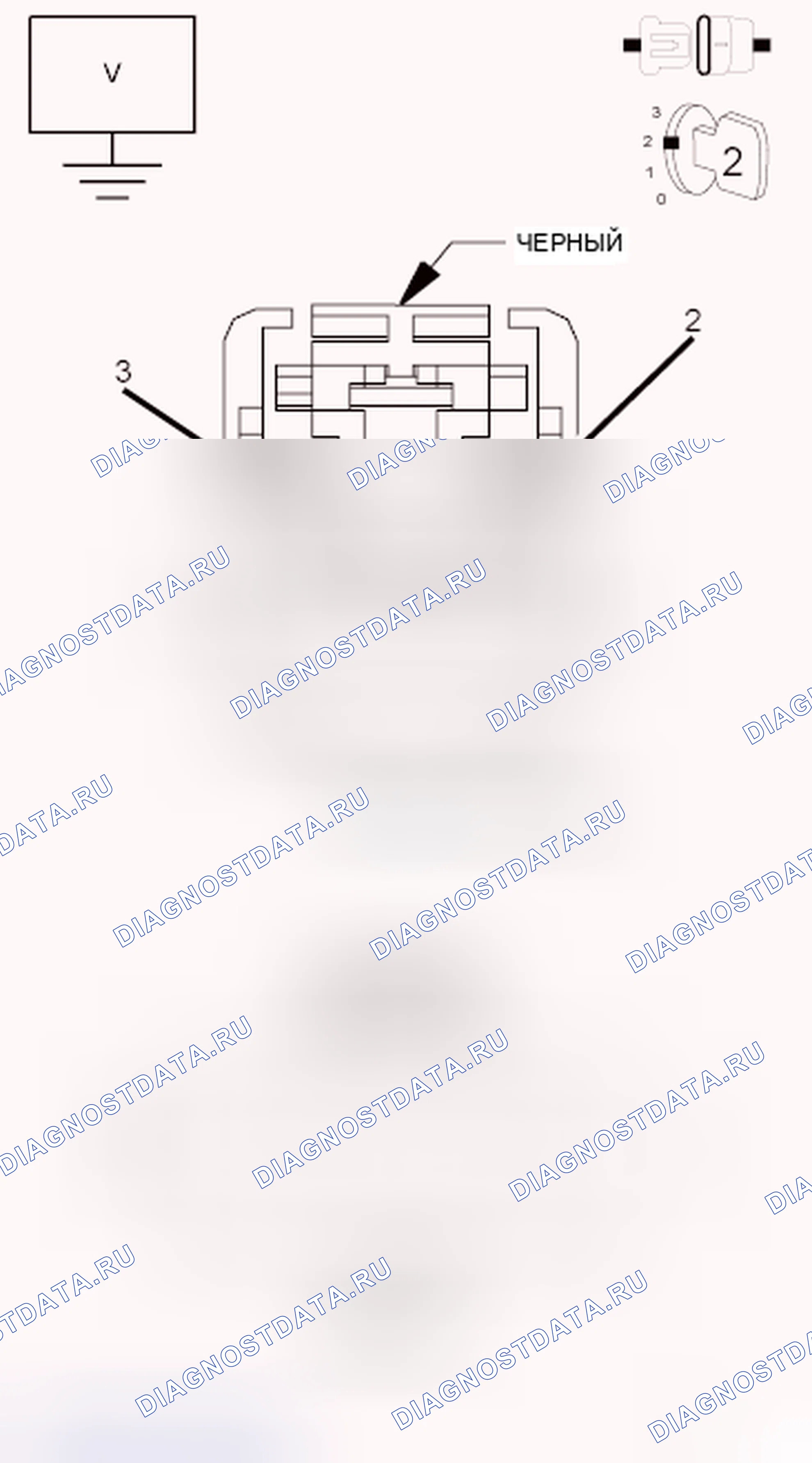 Рис. 451: ДИАГНОСТИЧЕСКИЙ ТЕСТ. Dodge Grand Caravan V