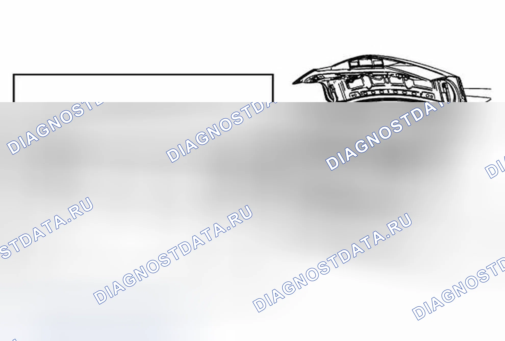 Рис. 89: Замена грузовой петли. Cadillac ATS I