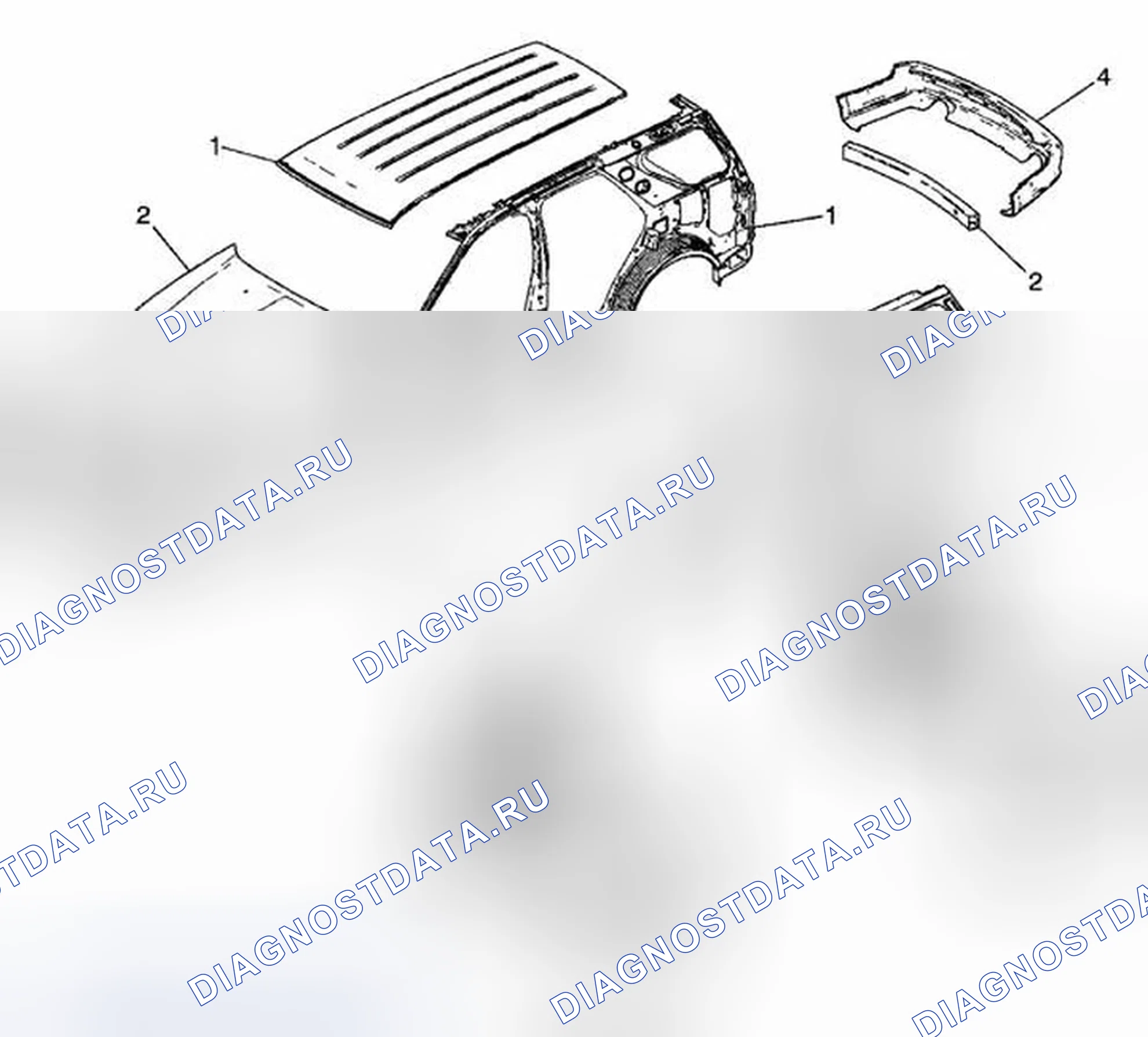 Рис. 8: Идентификация панели. Cadillac SRX I