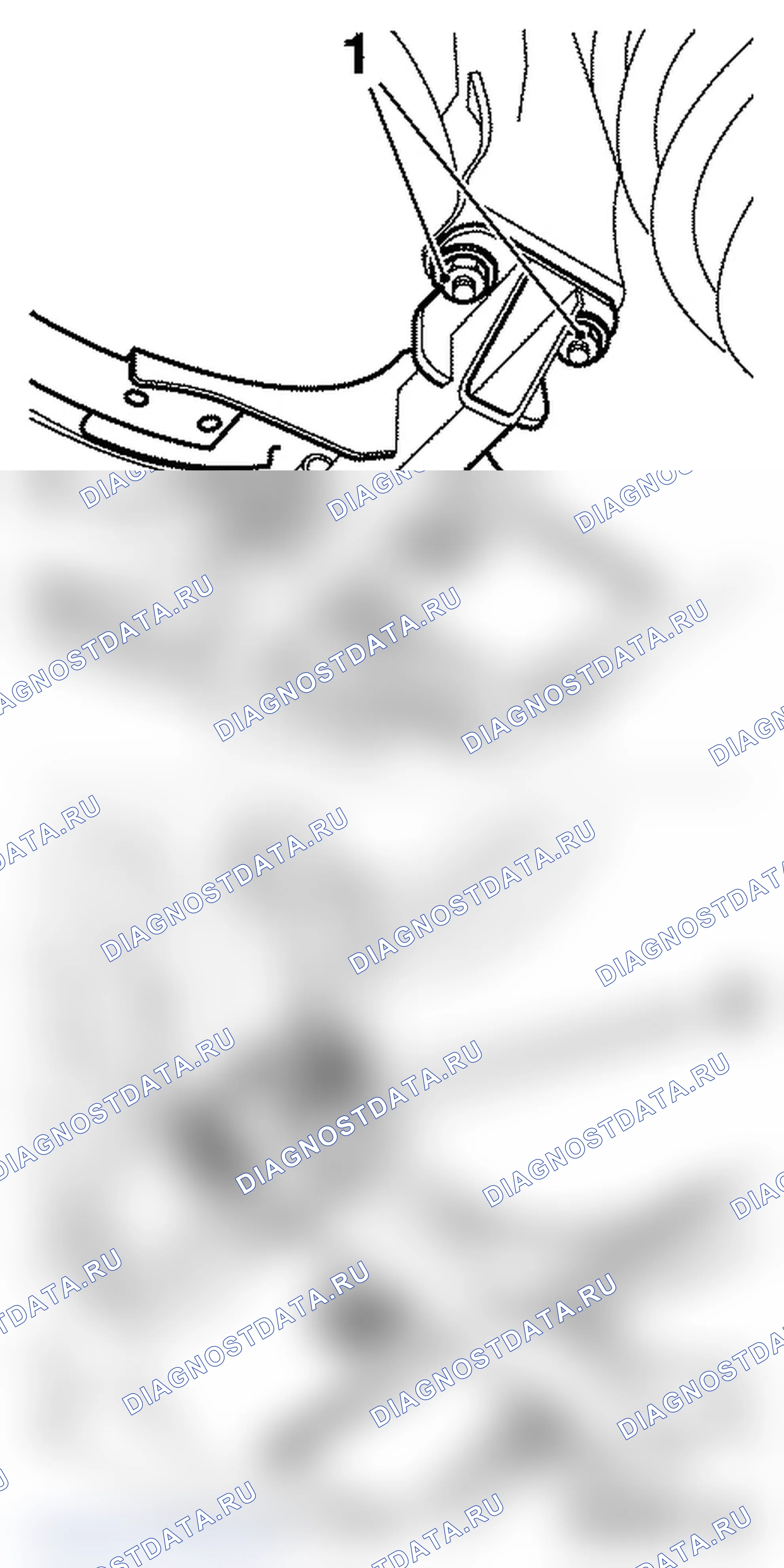 Замена заднего модуля бака CNG. Opel Zafira B