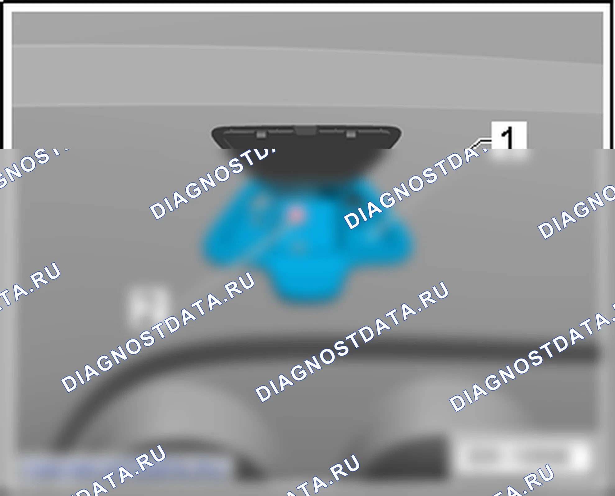 Опорная база для поставки переносного навигатора 11.2012 г. SEAT Ibiza IV