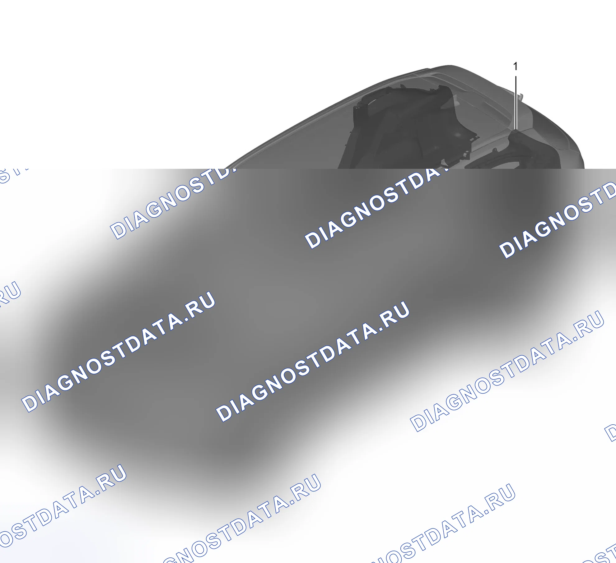 Схема расположения защитной плиты колонны C — Haval F7. Haval F7 I