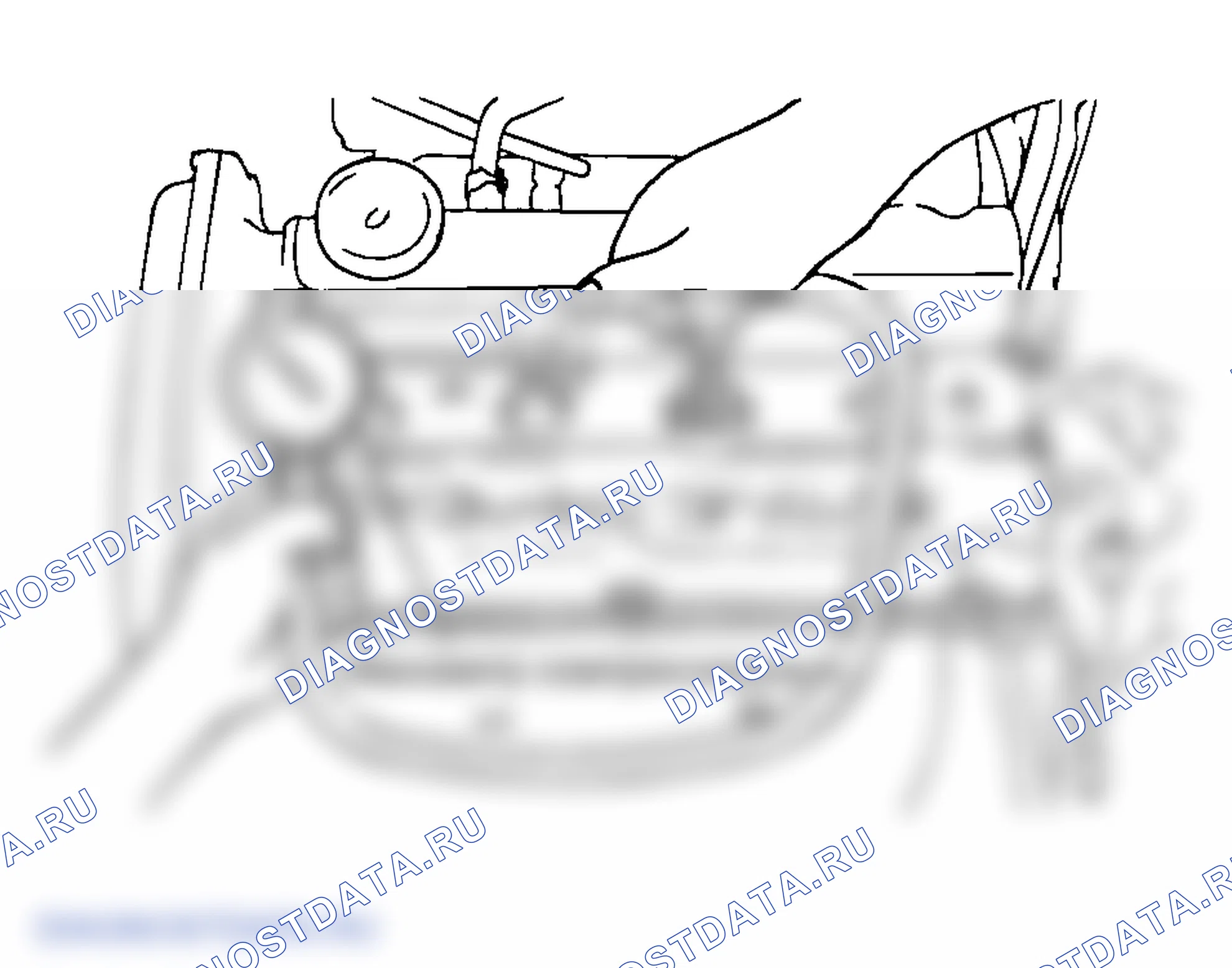 Рис. 68: ПРОВЕРКА ДАВЛЕНИЯ СЖАТИЯ. Hyundai Sonata IV рестайлинг