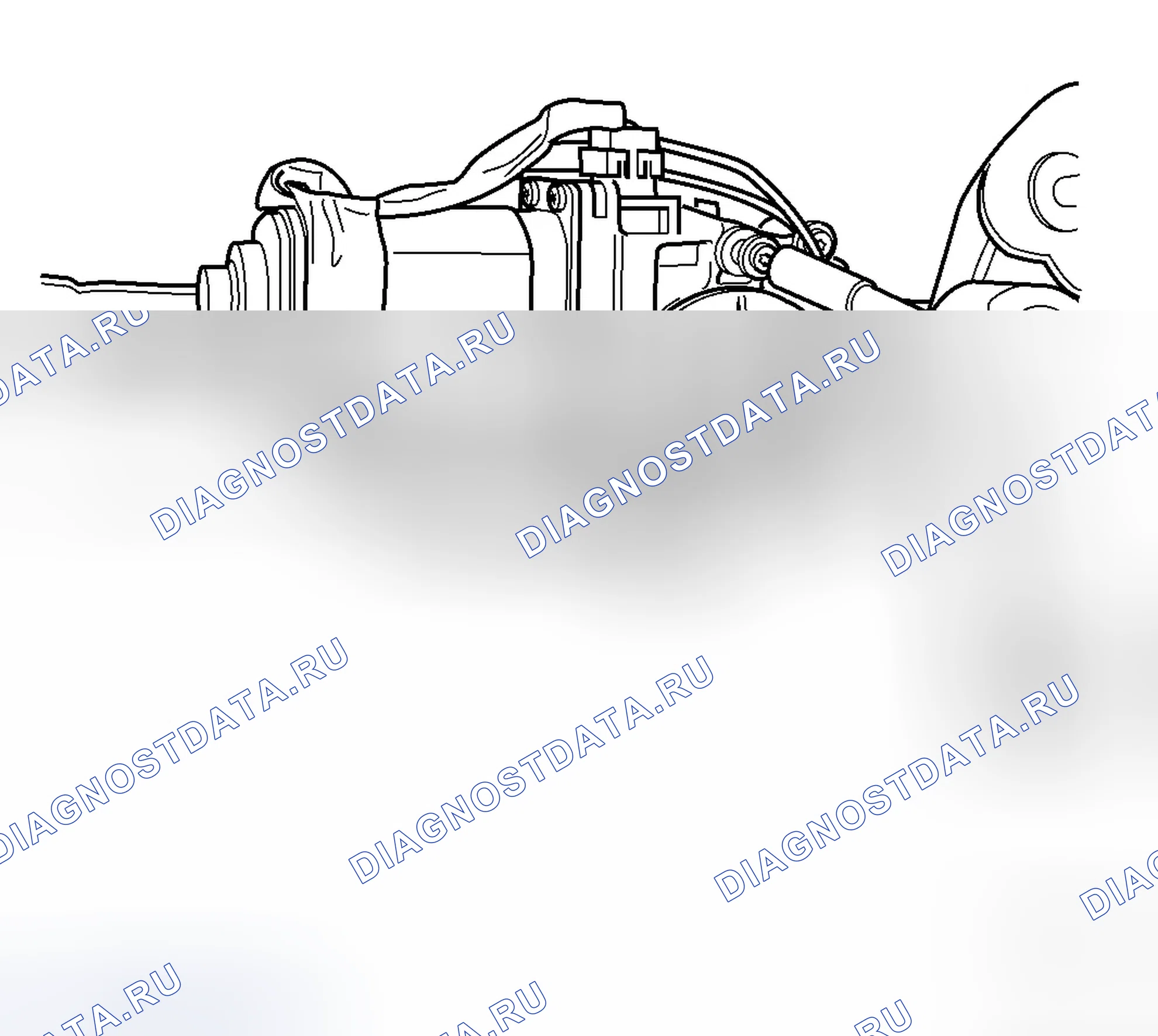 Рис. 13: ДЕМОНТАЖ. Chrysler Pacifica CS
