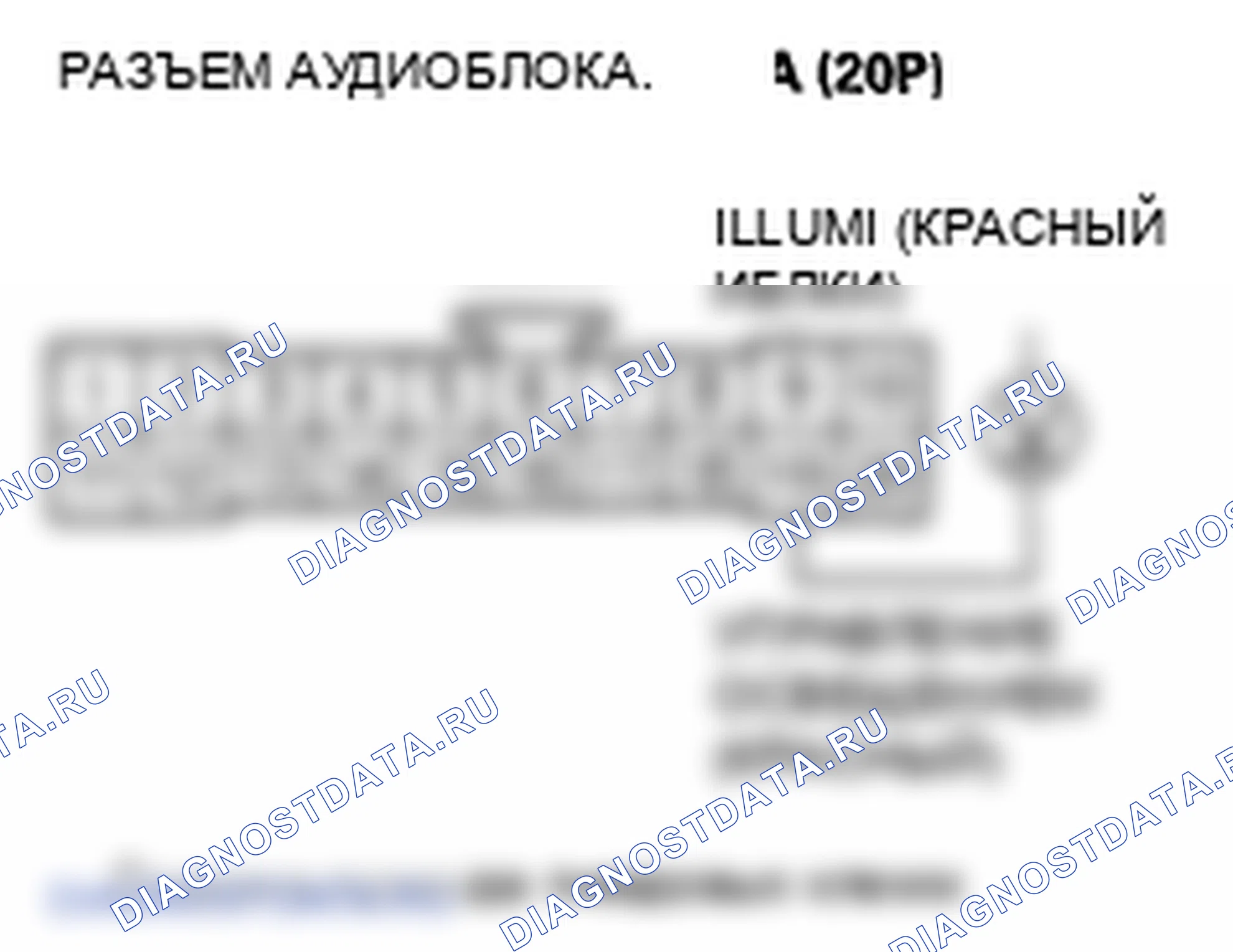Рис. 112: Дисплей не тускнеет и не светится с помощью диммера (без навигации). Honda Element YH2 рестайлинг 2
