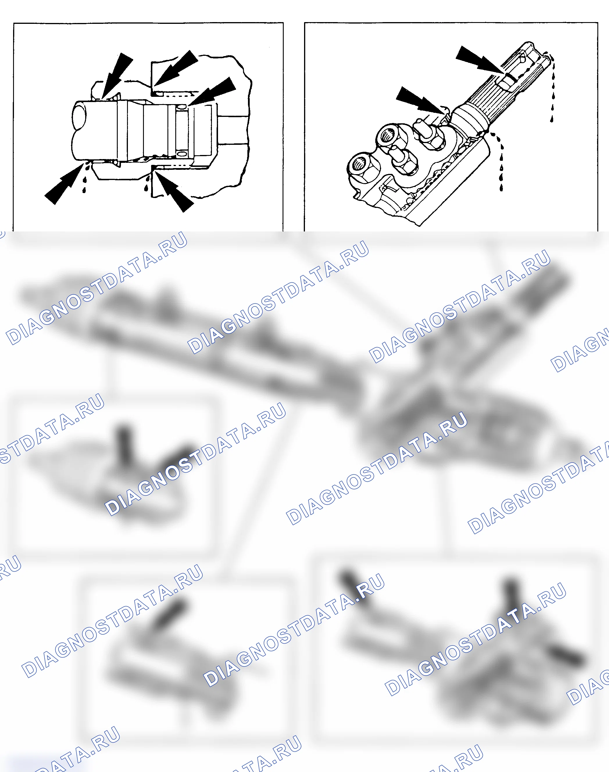Рис. 31: ВНЕШНЯЯ УТЕЧКА. Ford Mustang IV рестайлинг