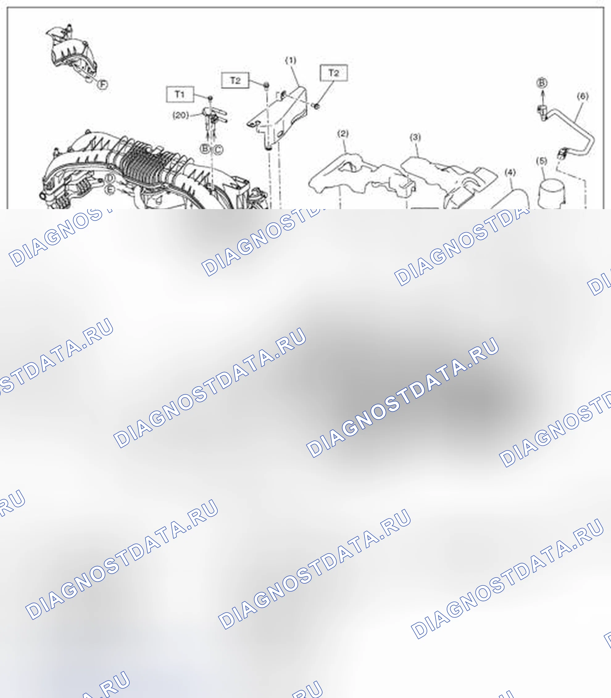Рис. 266: ТОПЛИВНЫЙ ИНЖЕКТОР 2. Subaru Forester SJ