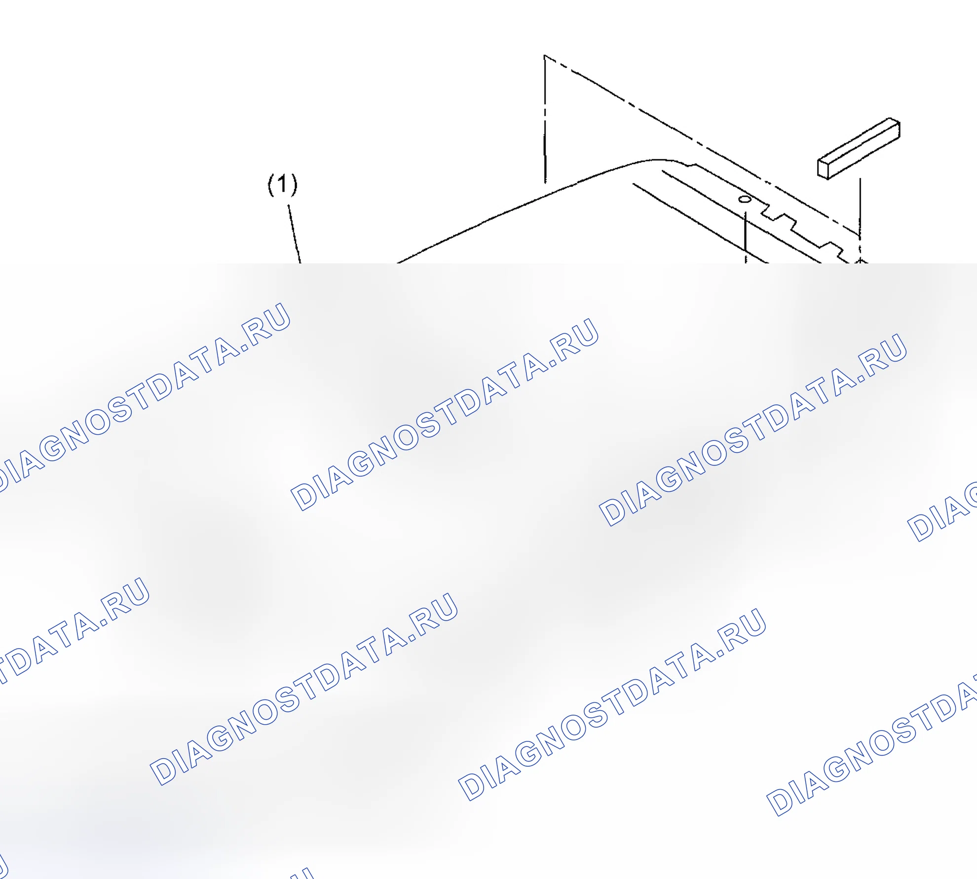 Рис. 18: ОТДЕЛКА КРЫШИ (ВАГОН). Subaru Impreza WRX GD/GG рестайлинг