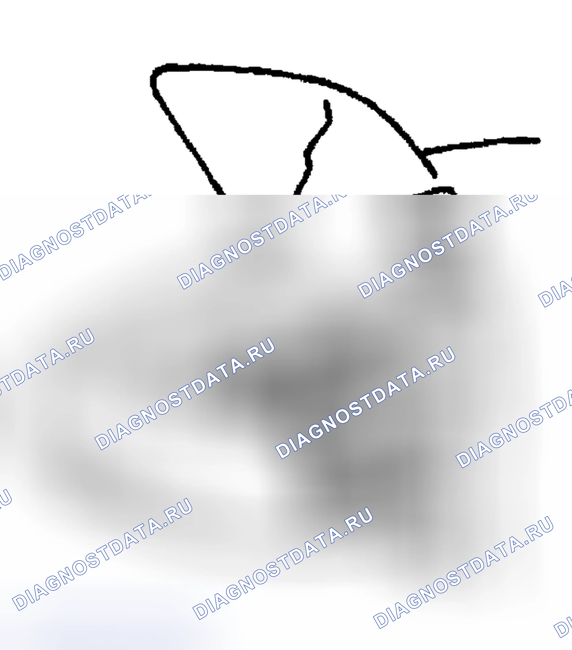 Рис. 37: Корректировки. Mazda Tribute I рестайлинг