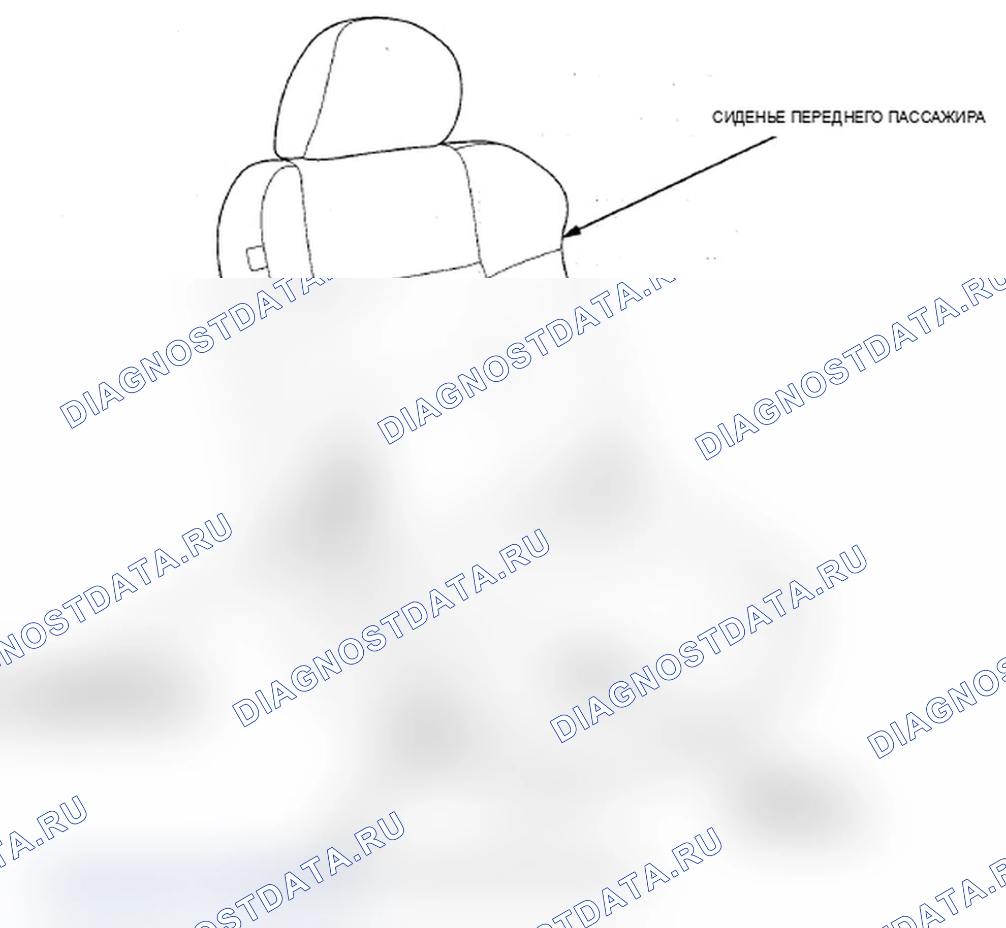 Рис. 191: Указатель расположения компонентов. Acura RDX I рестайлинг