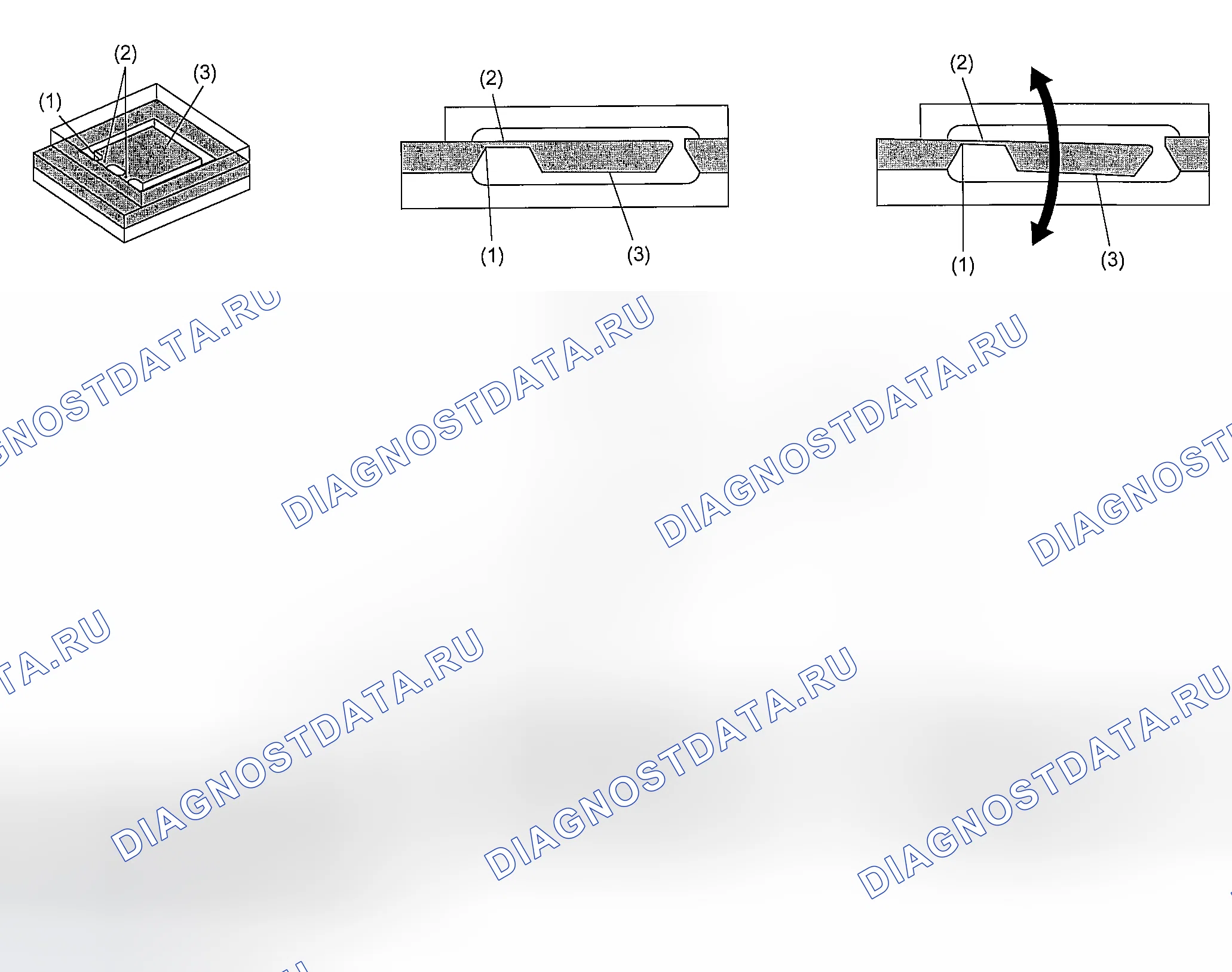 Рис. 481: ДАТЧИК G. Subaru Outback BP