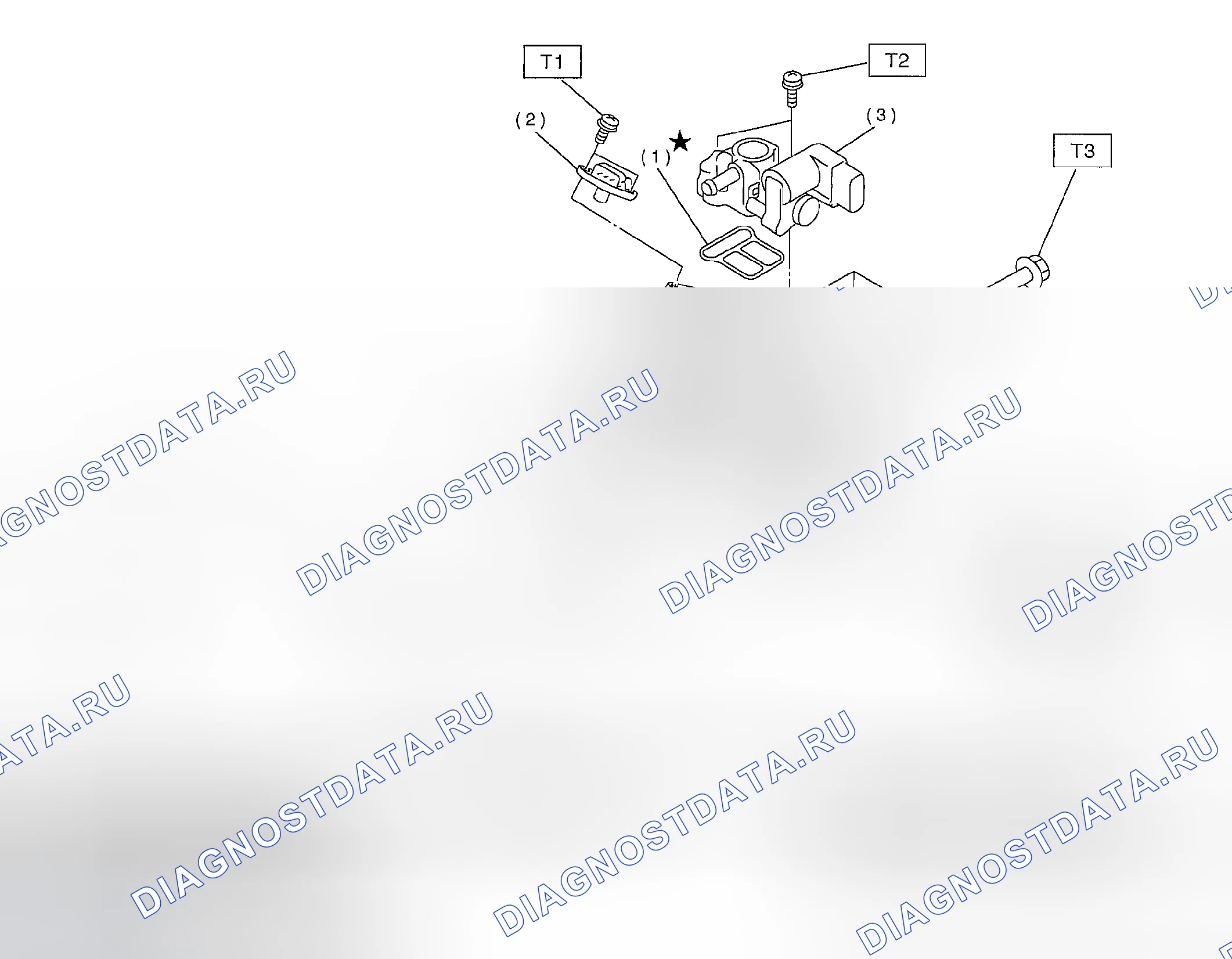 Рис. 654: СИСТЕМА ЗАБОРА ВОЗДУХА. Subaru Outback BP