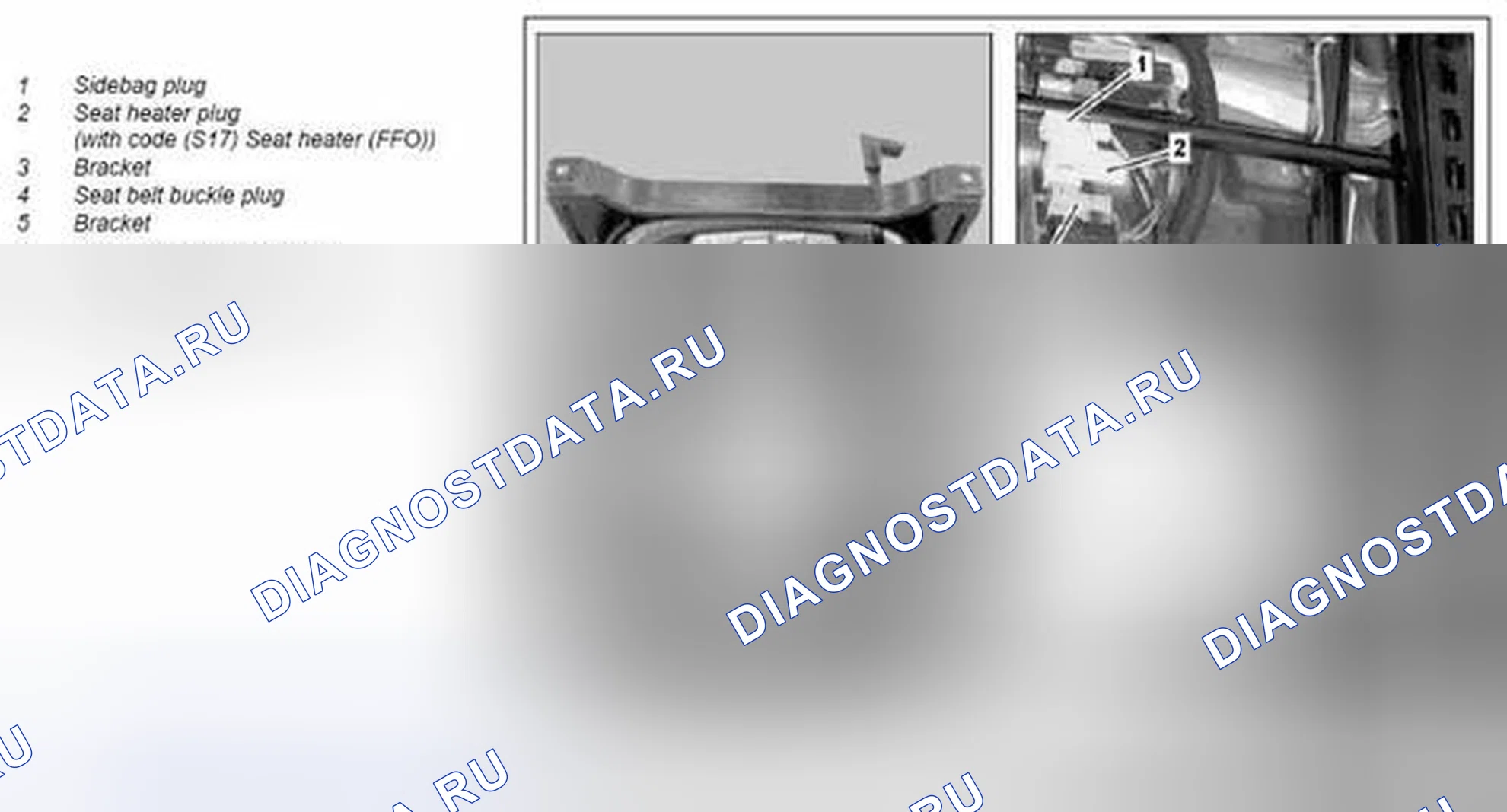 Рис. 154: Снять / установить подогретую подушку на подушку переднего сиденья - AR91.30-P-0005MCV. Kia Soul I