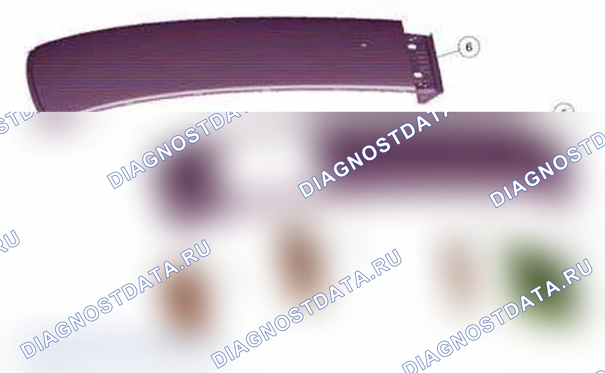 Рис. 369: Панель крыши 5-дверь. Ford Focus III