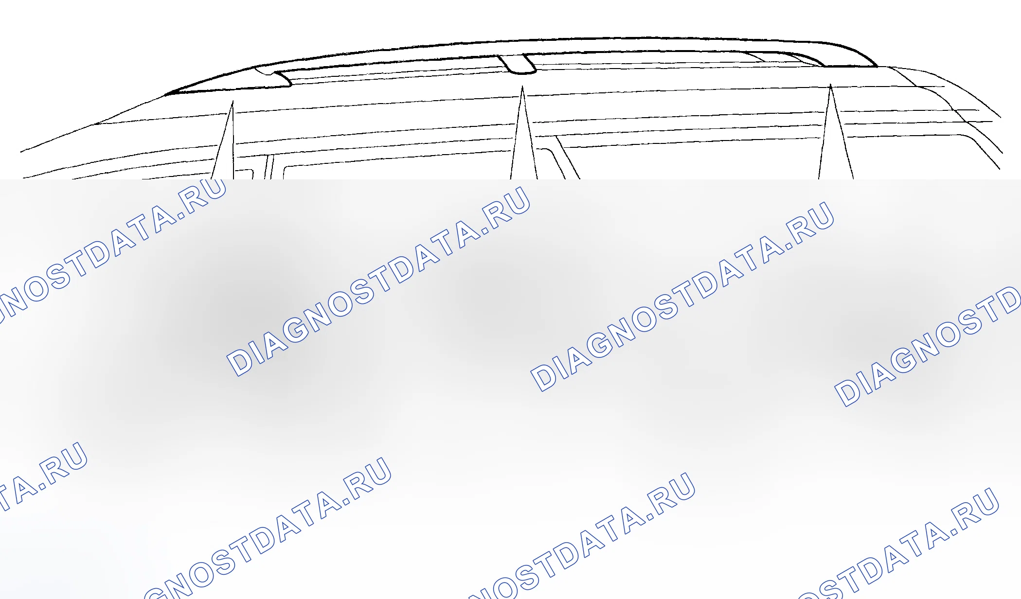 Рис. 47: ДЕМОНТАЖ. Subaru Outback BH