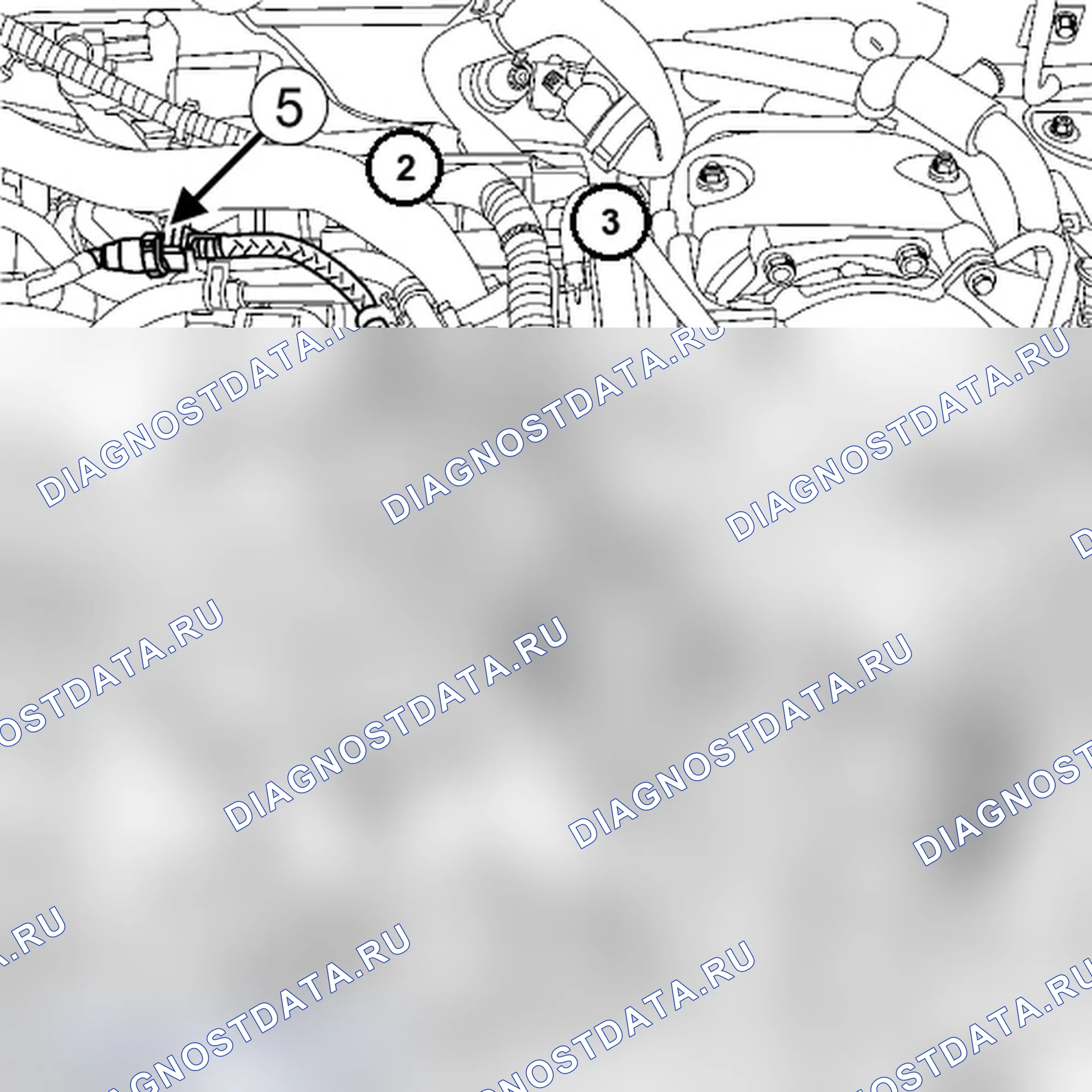 Как снять и установить сливной топливопровод — Двигатель V9X. Renault Laguna III