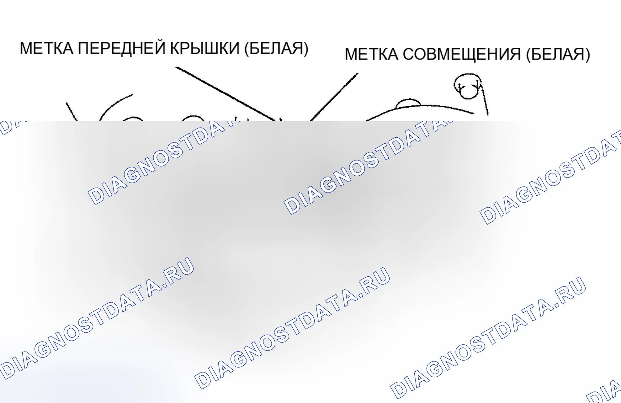 Рис. 32: Проверка угла опережения зажигания. Mazda RX-8 I