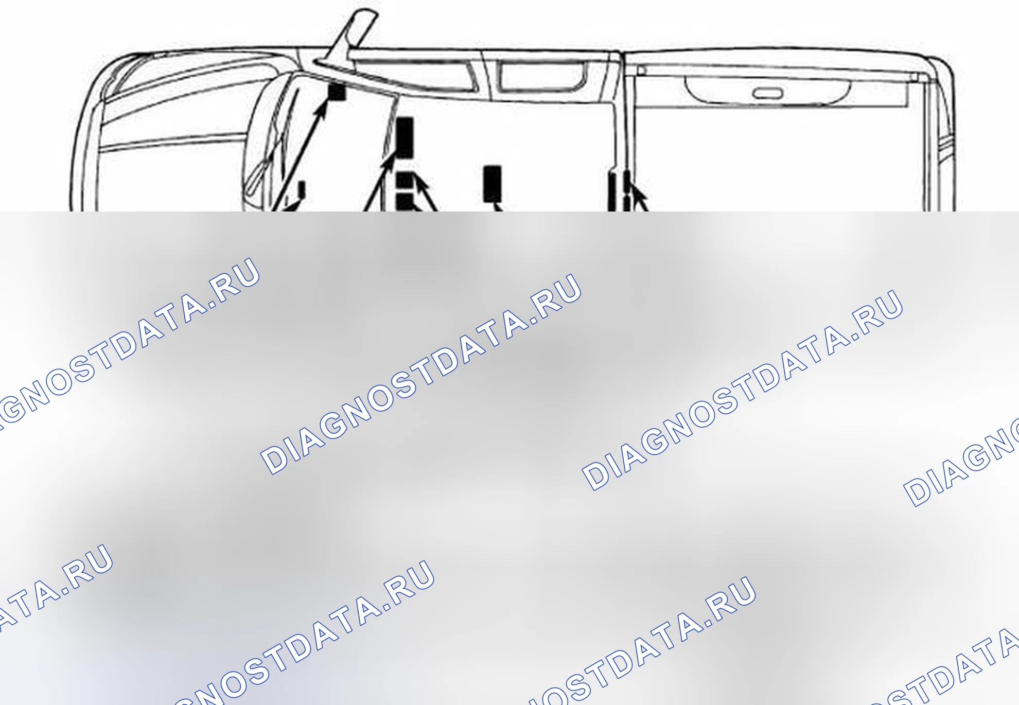 Рис. 1: ОПИСАНИЕ внутреннего освещения. Dodge Cab & Chassis R3500 HD final