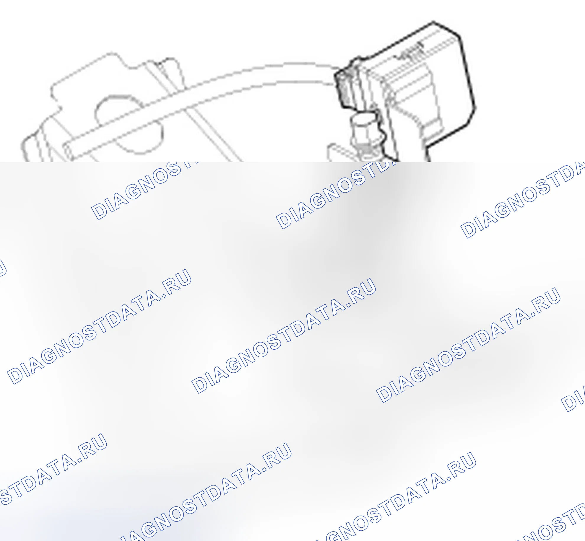 Рис. 128: Расположение компонентов. Hyundai Accent III