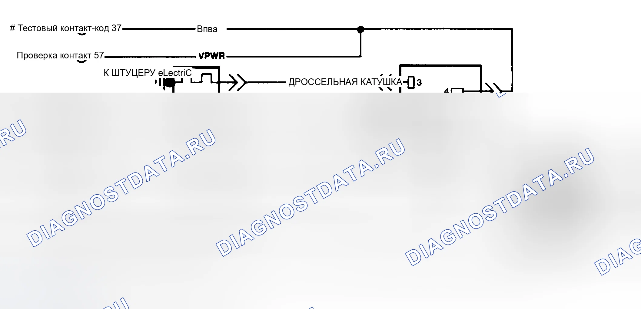 Рис. 128: Цепи дросселя переменного напряжения (VVC). Ford Thunderbird IX
