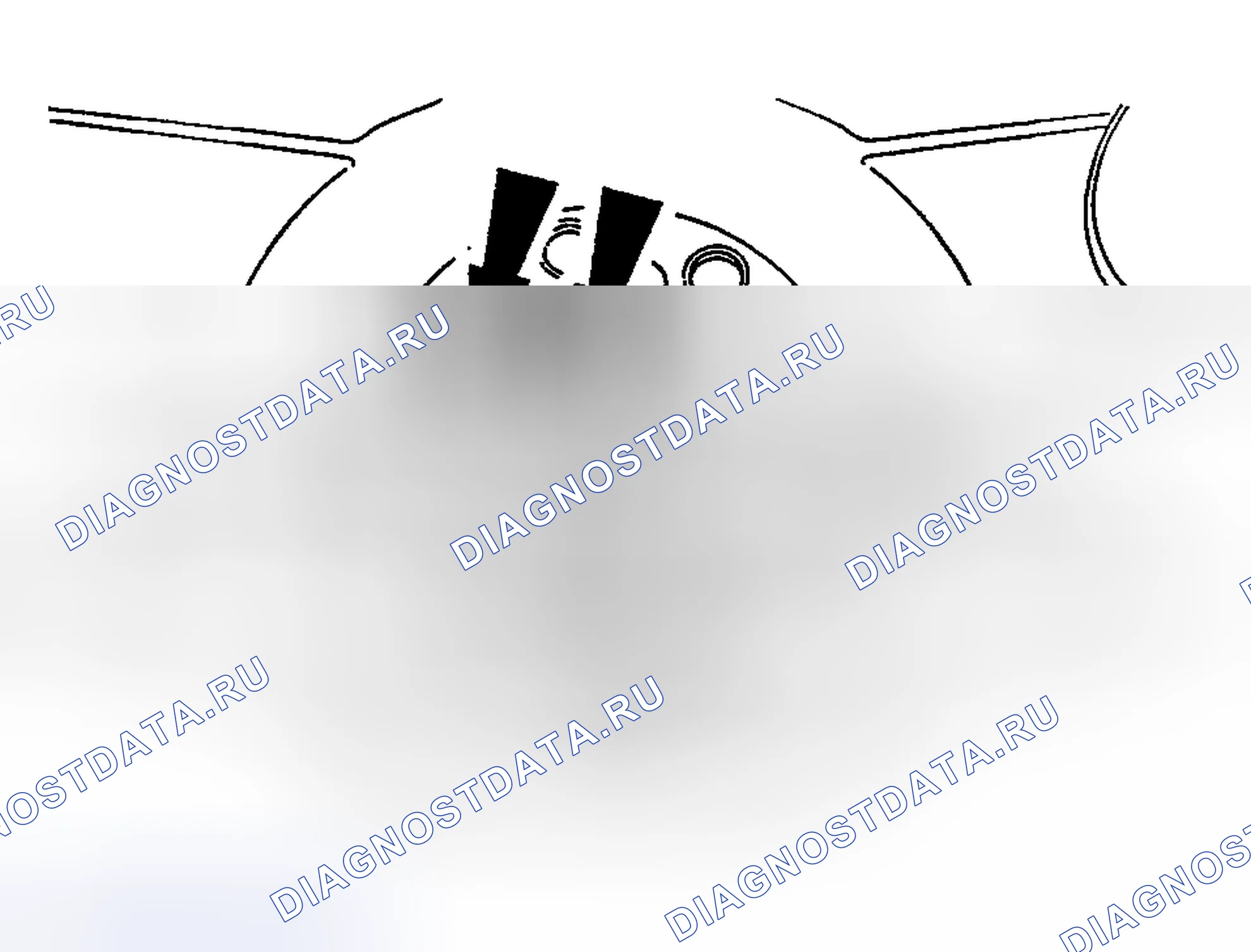 Рис. 110: Пункт 2: Демонтаж фланца шестерни задней оси Примечание. Hyundai Nexo I