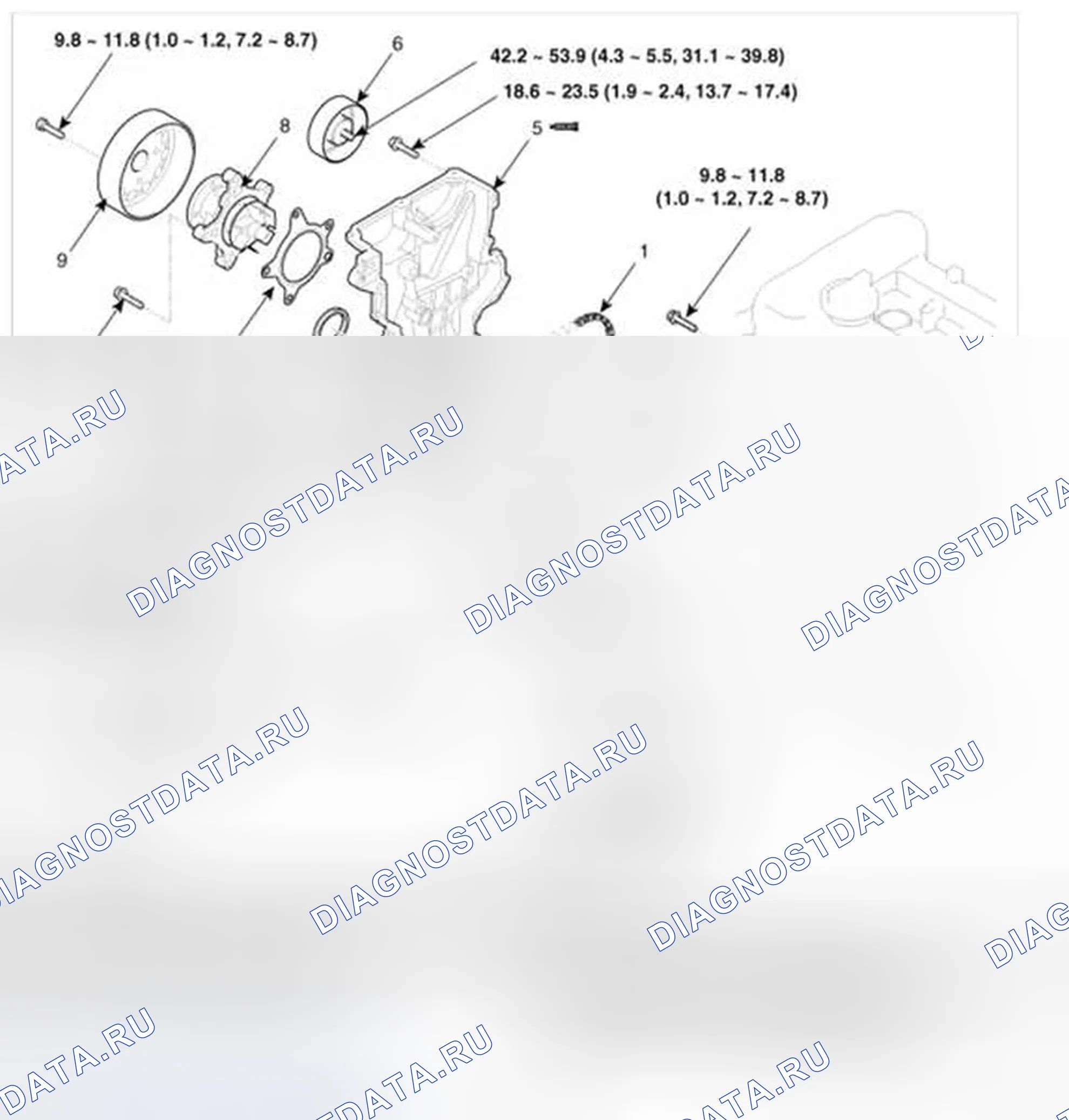 Рис. 48: Компоненты. Hyundai Veloster I