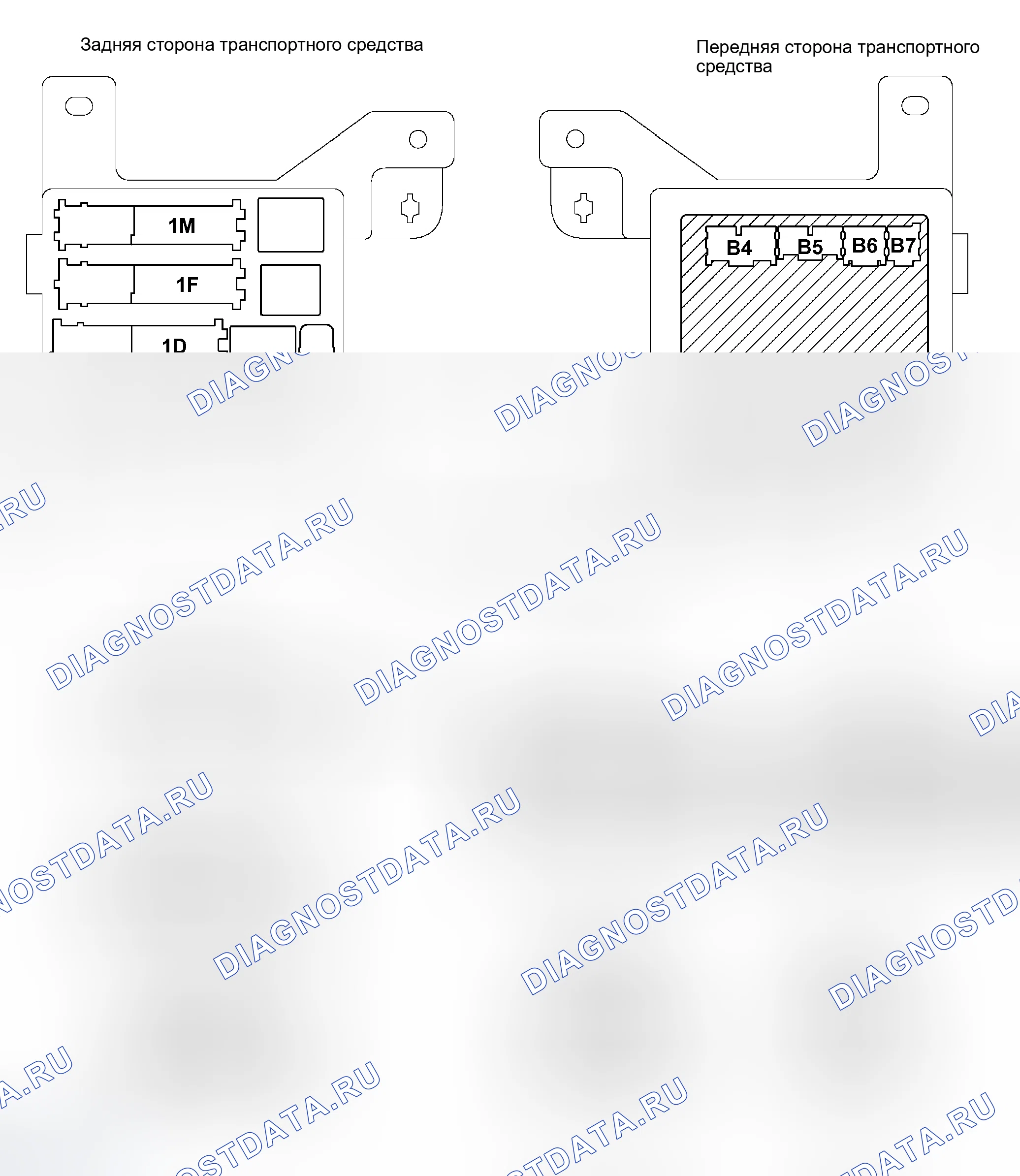 Рис. 151: КЛЕММЫ ЭБУ. Lexus RX II