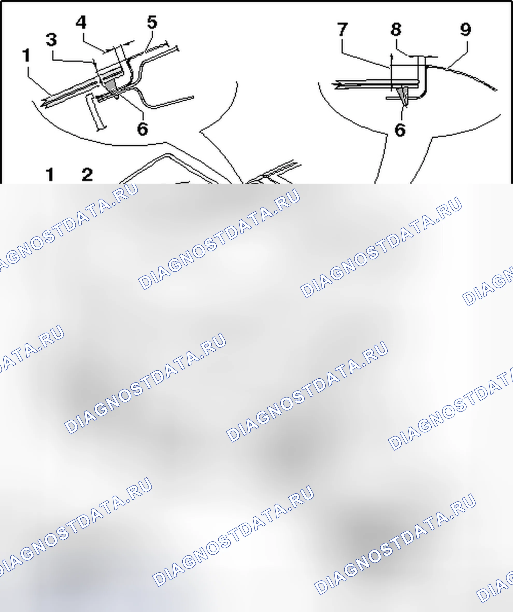 Рис. 9: ОБЗОР СБОРКИ ЛОБОВОГО СТЕКЛА. Volkswagen Eos I